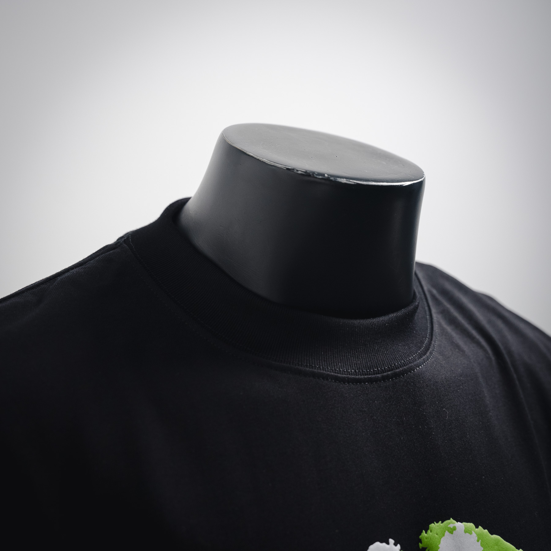 Balenciaga 巴黎世家 BLCG 25SS绿色发泡字母logo短袖T恤