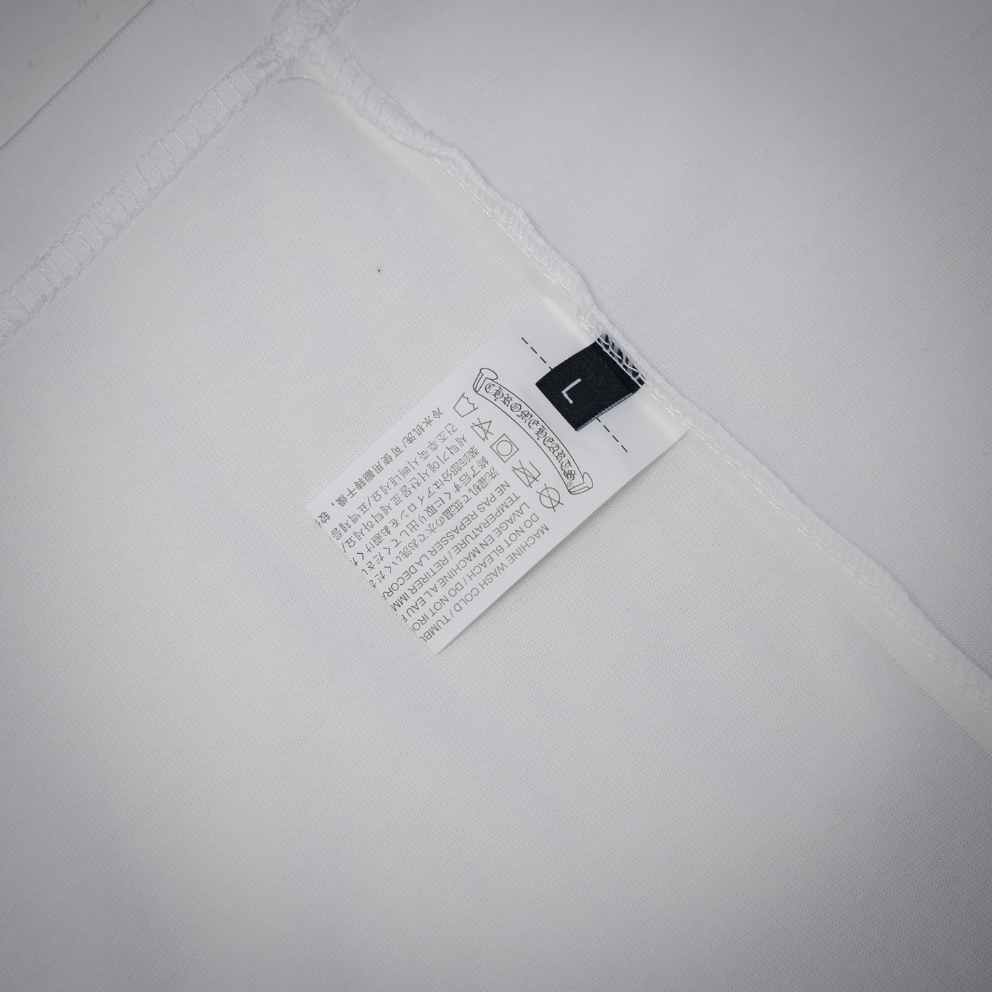 Chrome Hearts 克罗心 25ss彩色串标短袖T恤黑色 白色