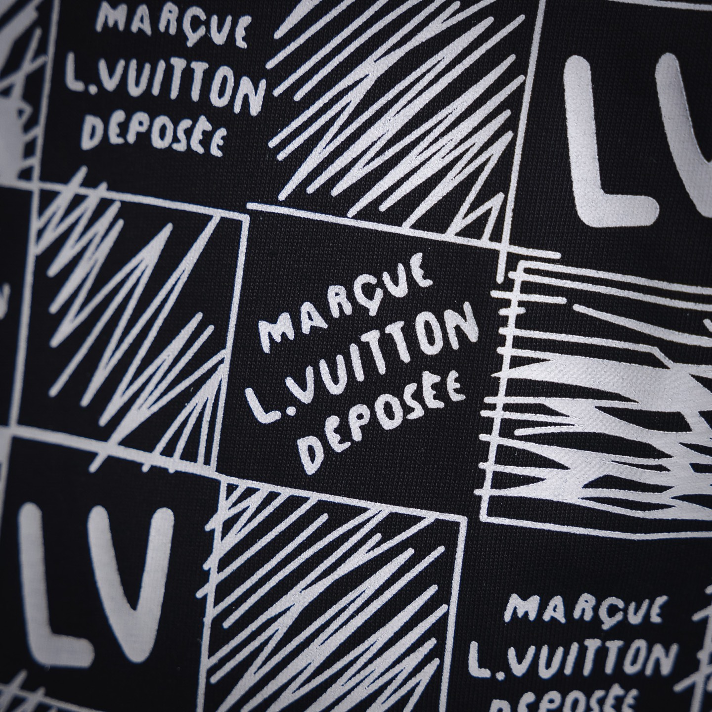 Louis Vuitton/路易威登 2025ss渐变棋盘短袖T恤