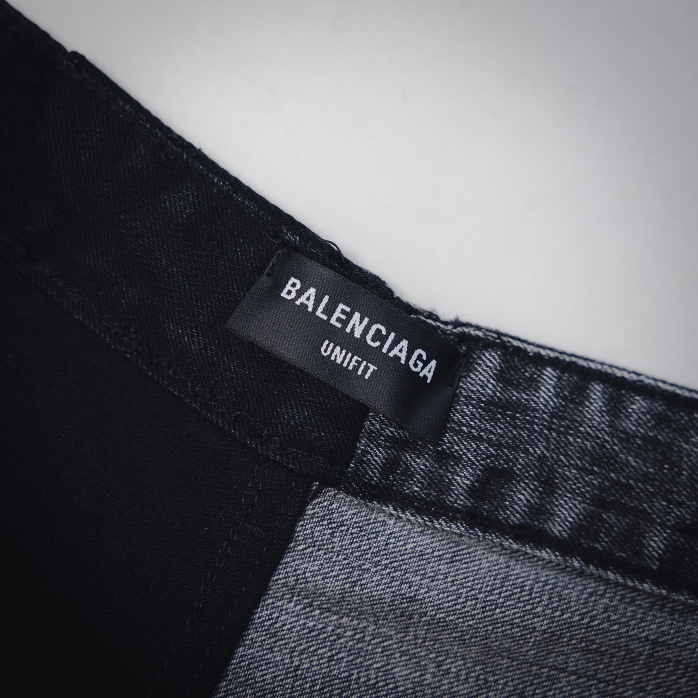 Balenciaga 25ss 新款拼接牛仔长裤