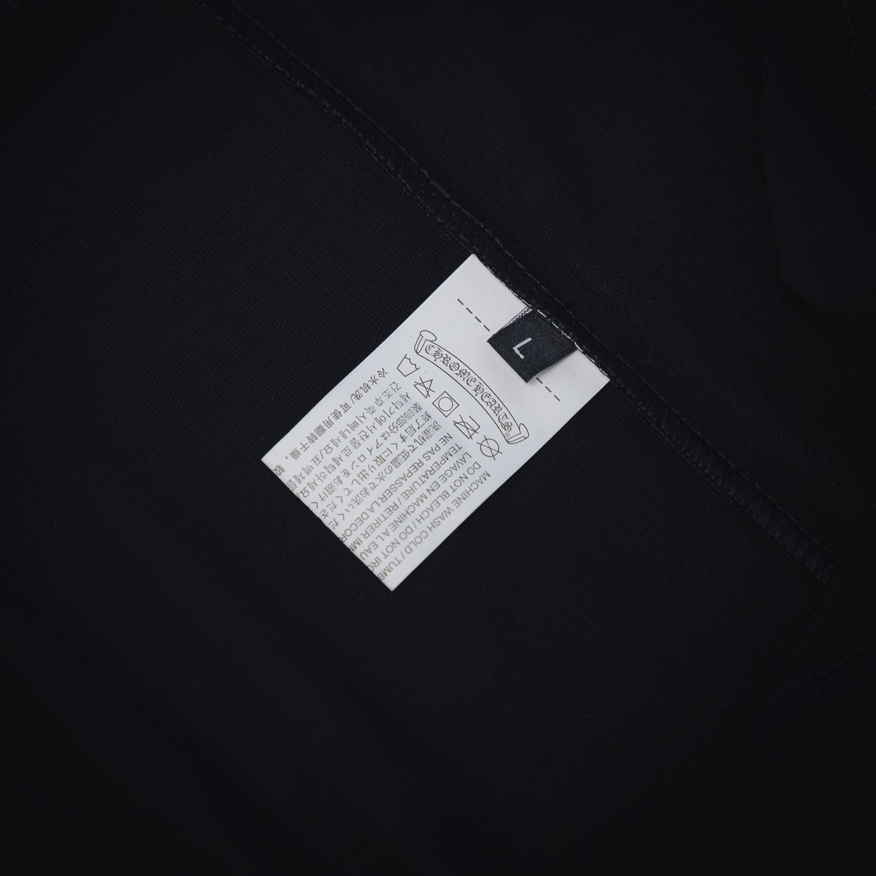 Chrome Hearts/克罗心 25ss 紫色马蹄渐变logo短袖T恤