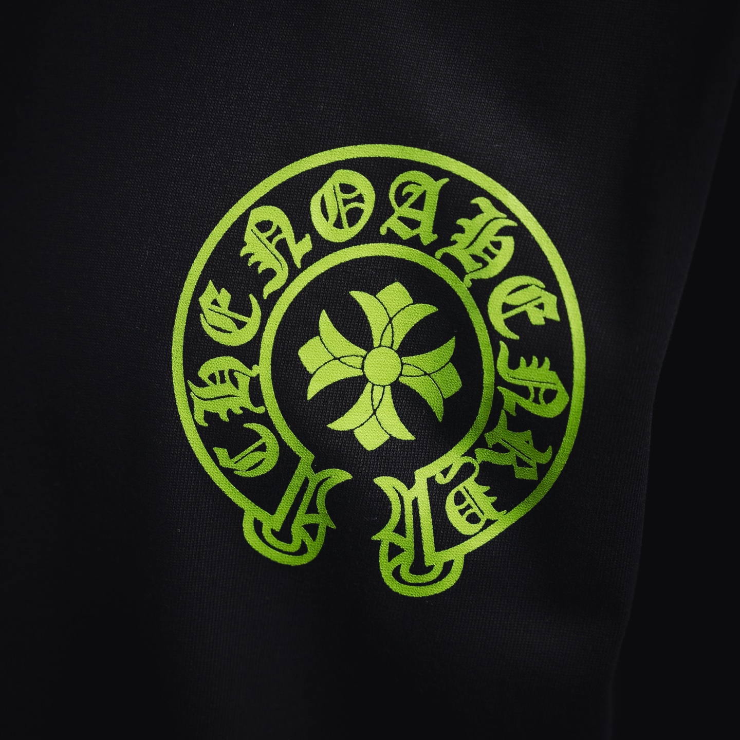 Chrome hearte/克罗心ch 25ss早春 渲染马蹄十字架六色印花短袖T恤
