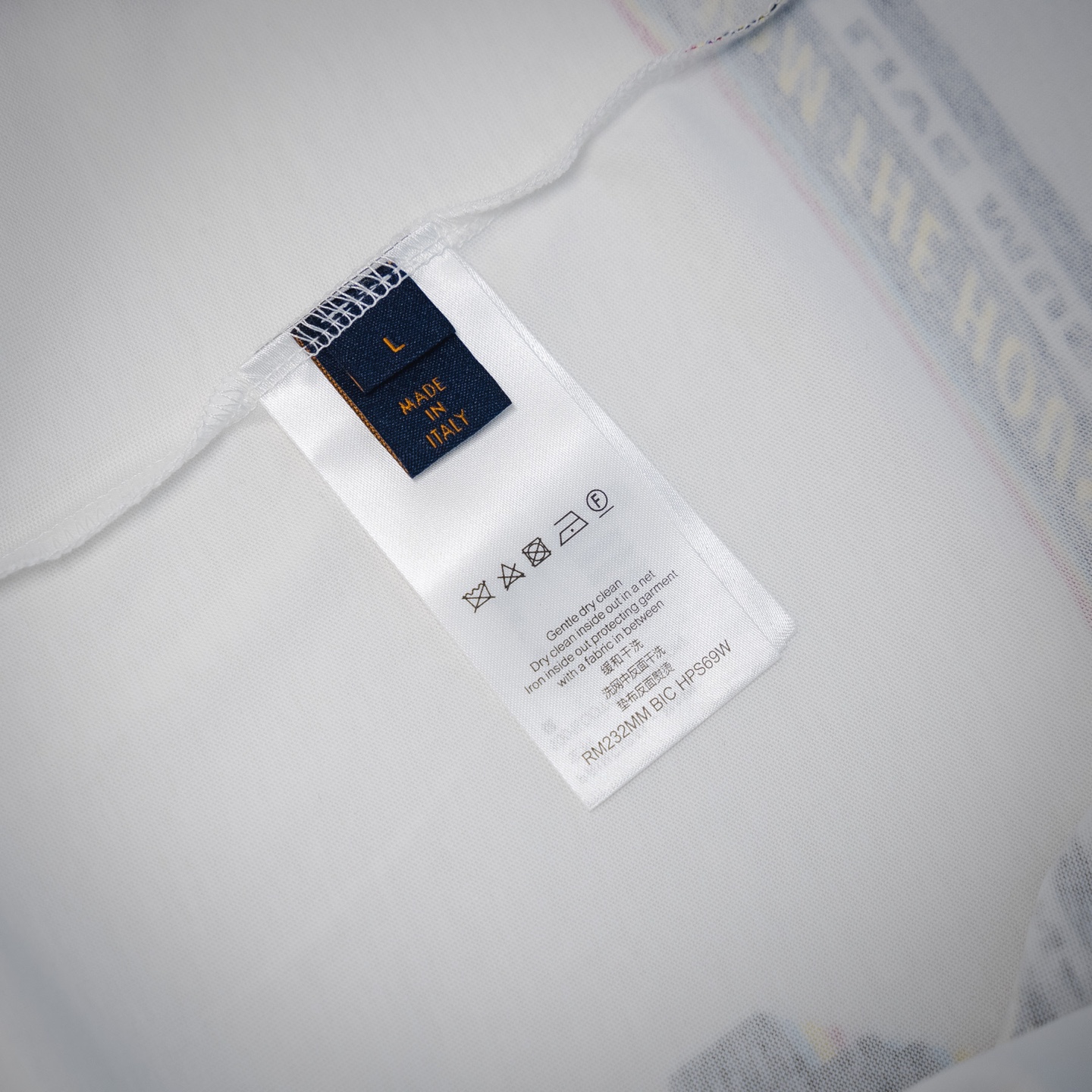 LOUIS VUITTON路易威登 LV 乐队翻转短袖T恤