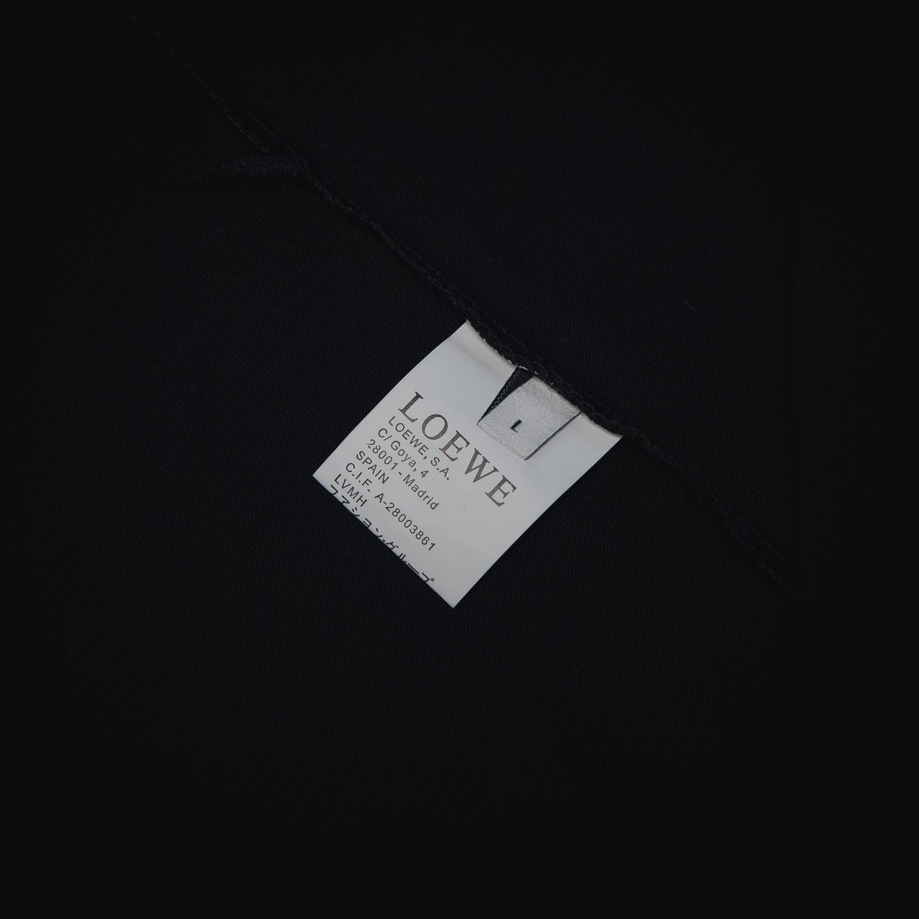 LOEWE/罗意威25ss羽毛印花短袖T恤