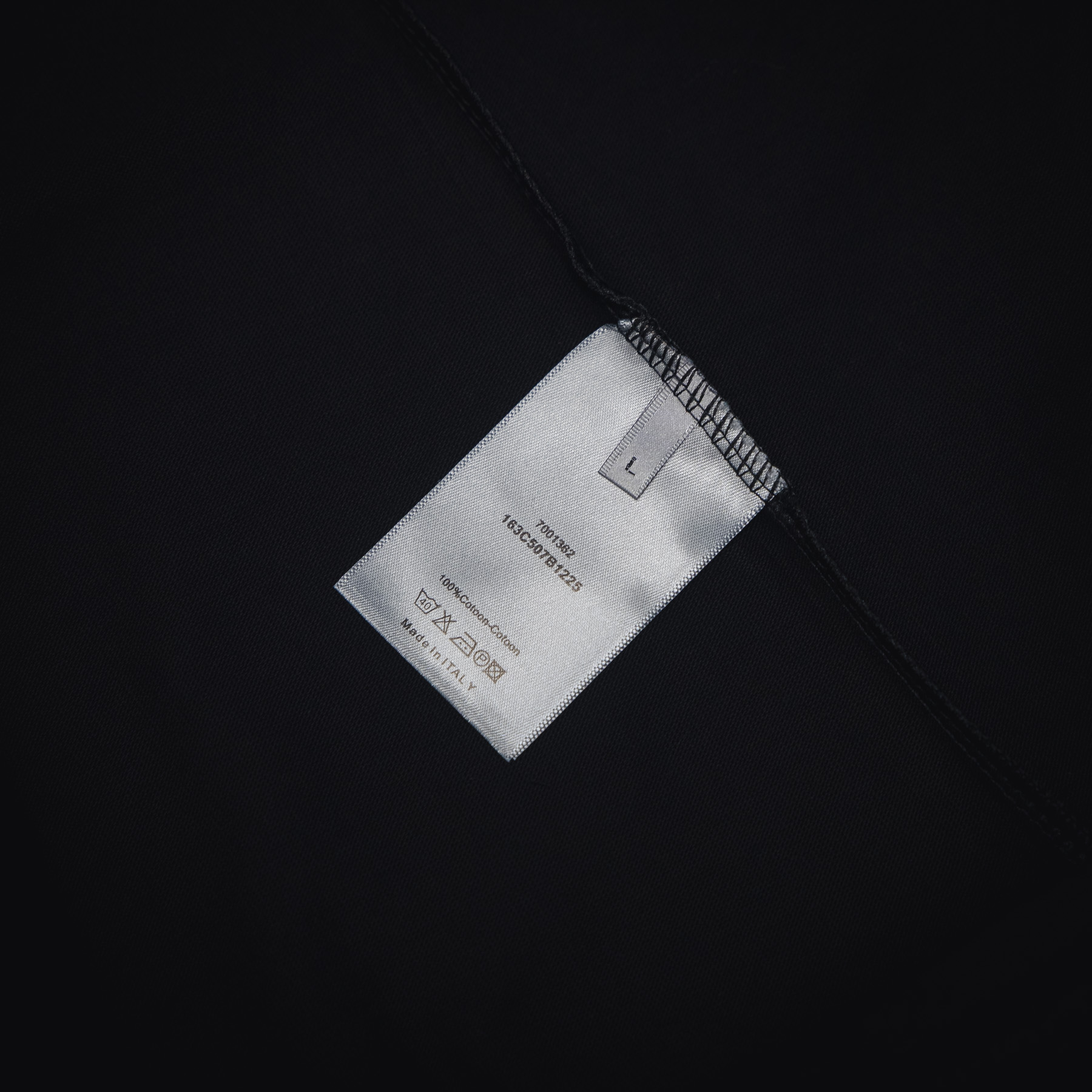 DIOR/迪奥25SS胸前花卉发泡字母logo短袖T恤