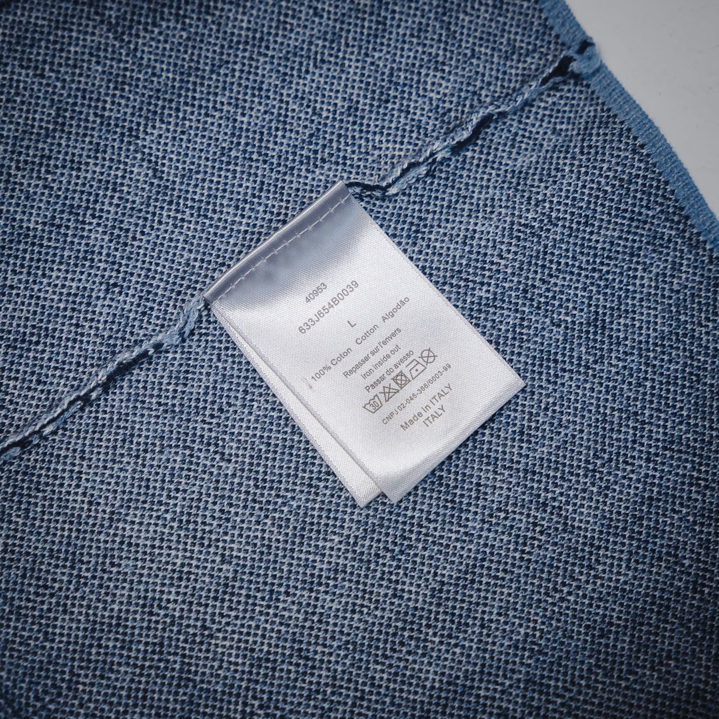 Dior迪奥CD 25ss满印提花logo针织短袖T恤 袖口和底边