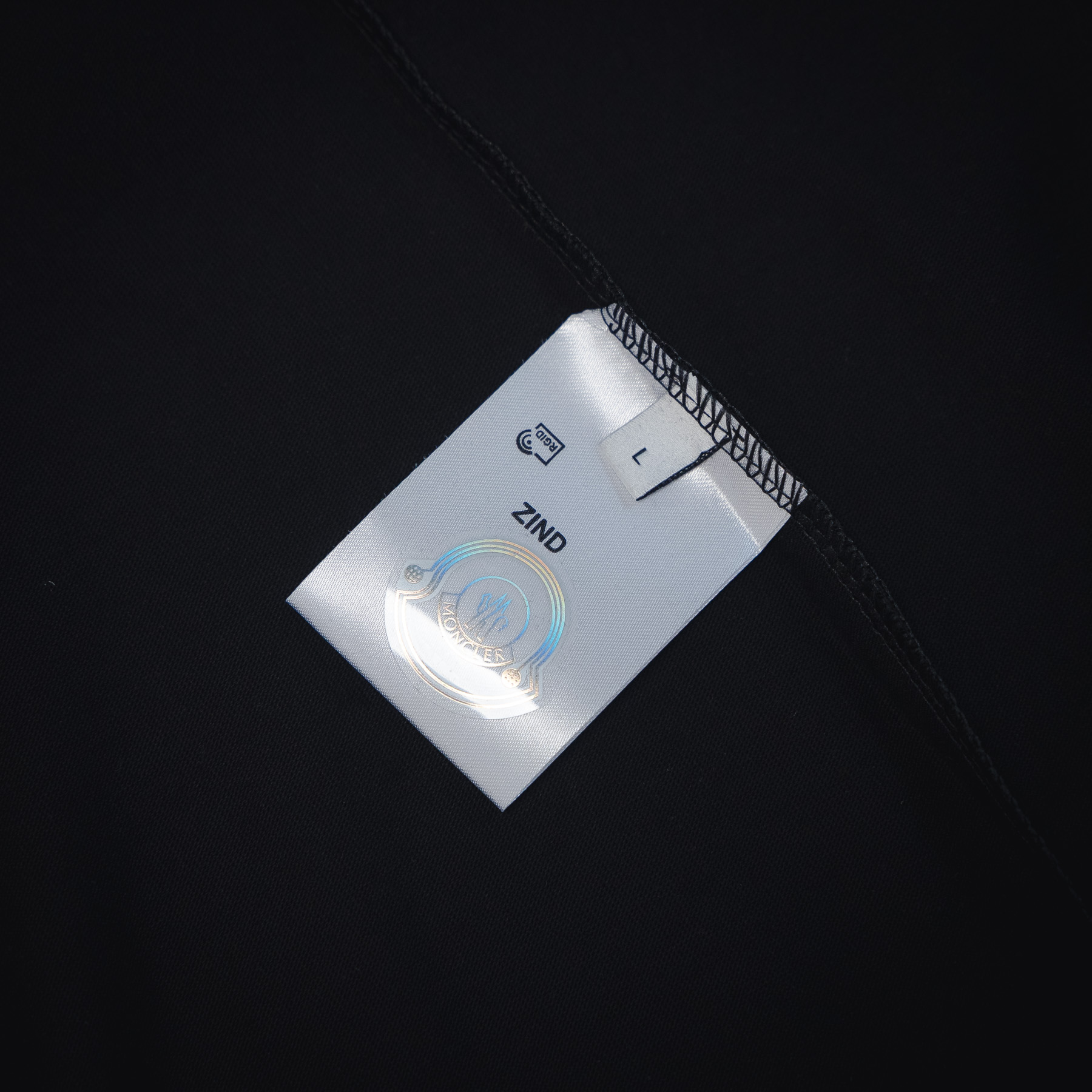 Moncler/蒙口2025ss手绘大logo印花短袖T恤