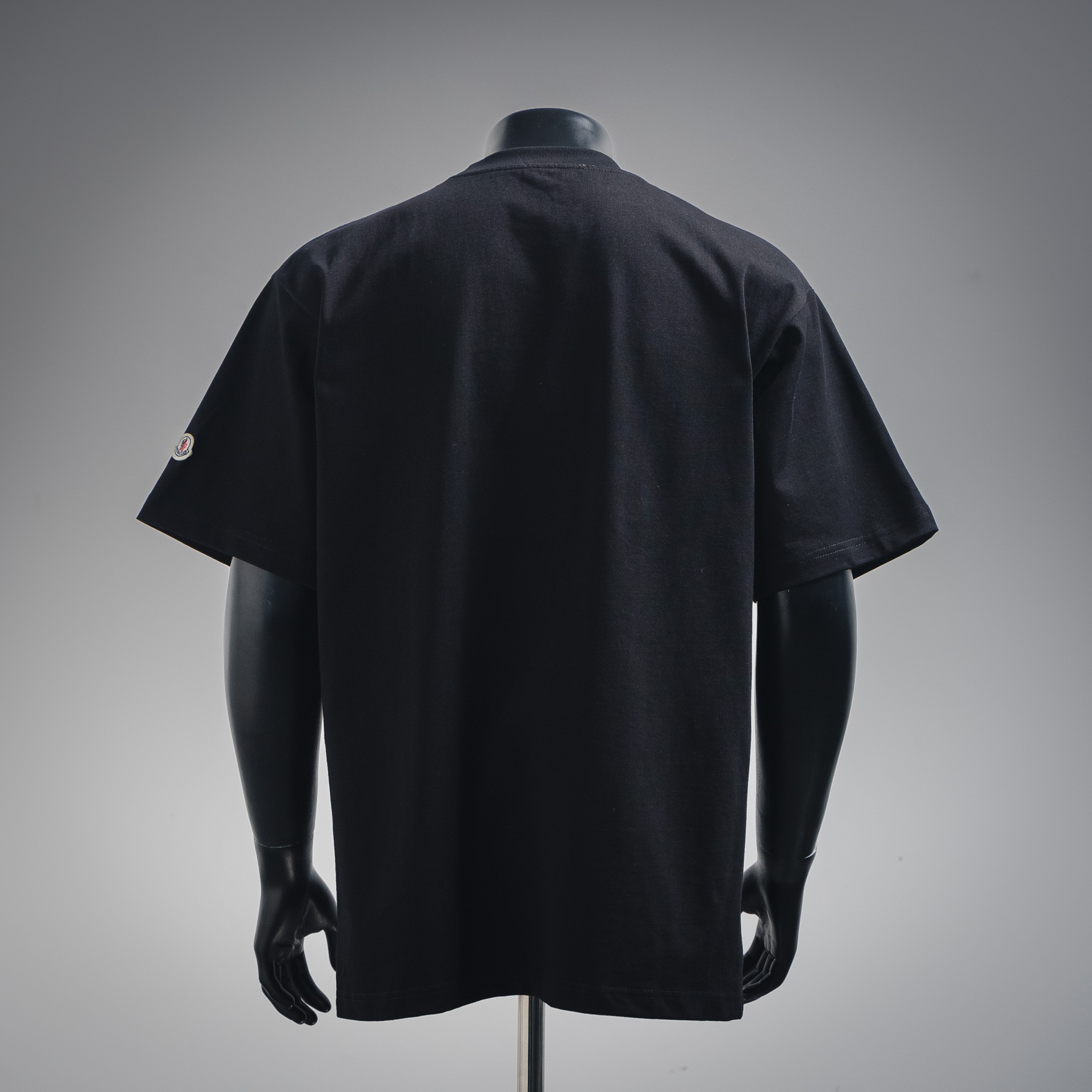 Moncler/蒙口2025ss手绘大logo印花短袖T恤