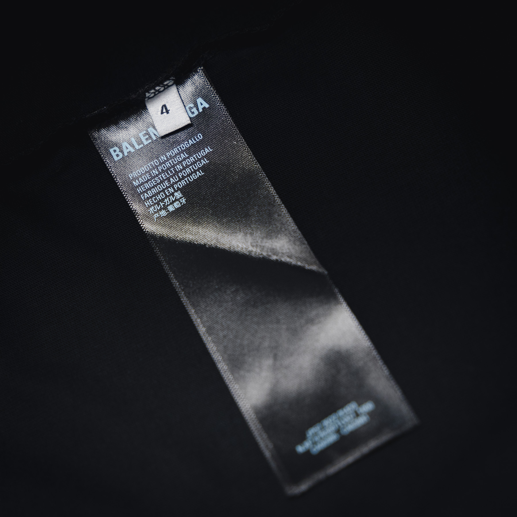 Balenciaga/巴黎世家 25ss新款拼接条纹双环短袖T恤
