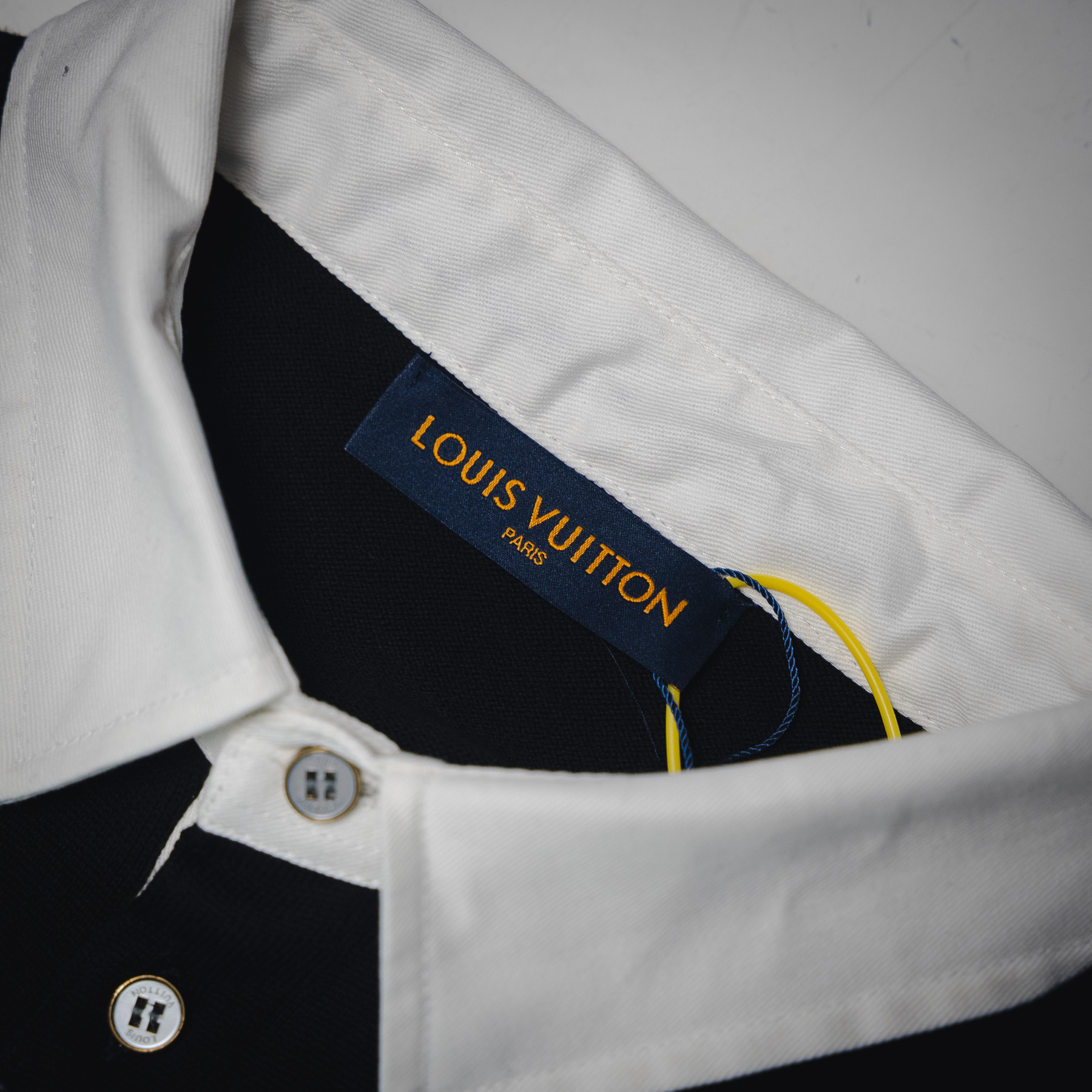 Louis Vuitton/路易威登 LV 2025ss蛇变系列绿色拼接针织polo短袖