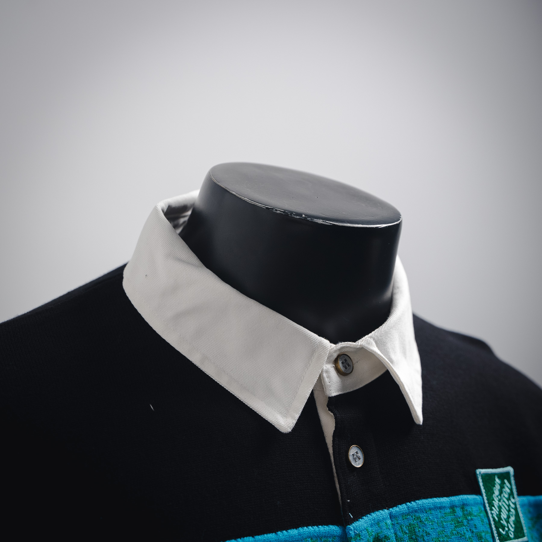 Louis Vuitton/路易威登 LV 2025ss蛇变系列绿色拼接针织polo短袖