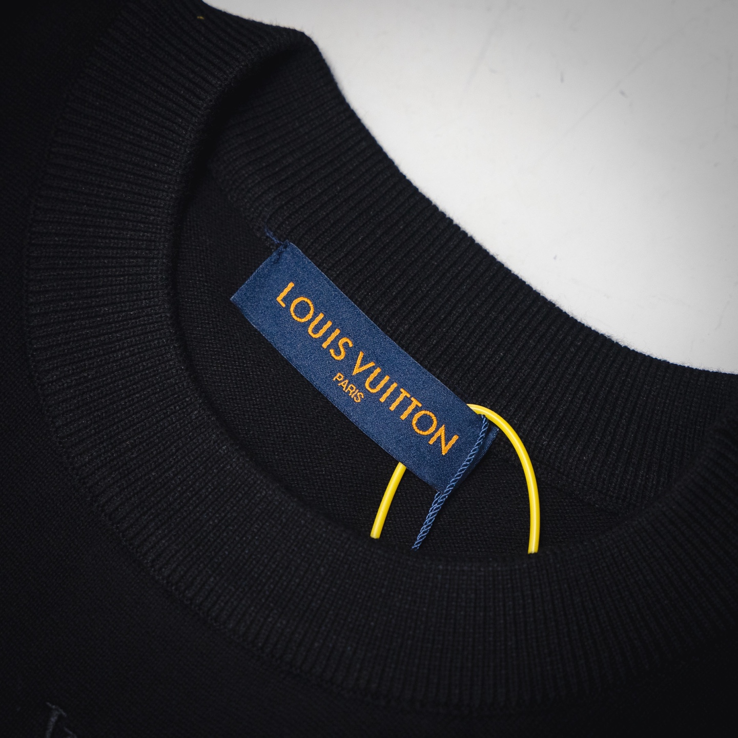 LOUIS VUITTON/路易威登LV 24Fw 全幅老花小标刺绣满logo针织短袖