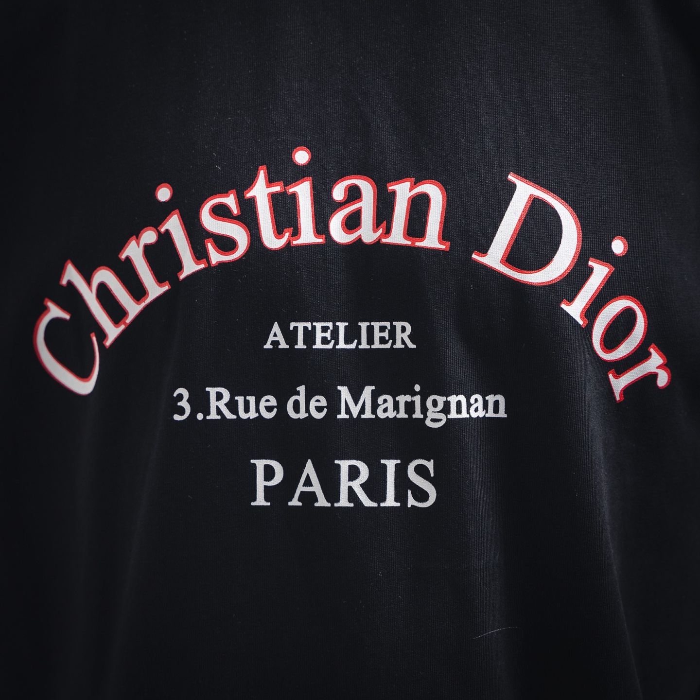 DIOR迪奥CD 25ss标语印花短袖T恤