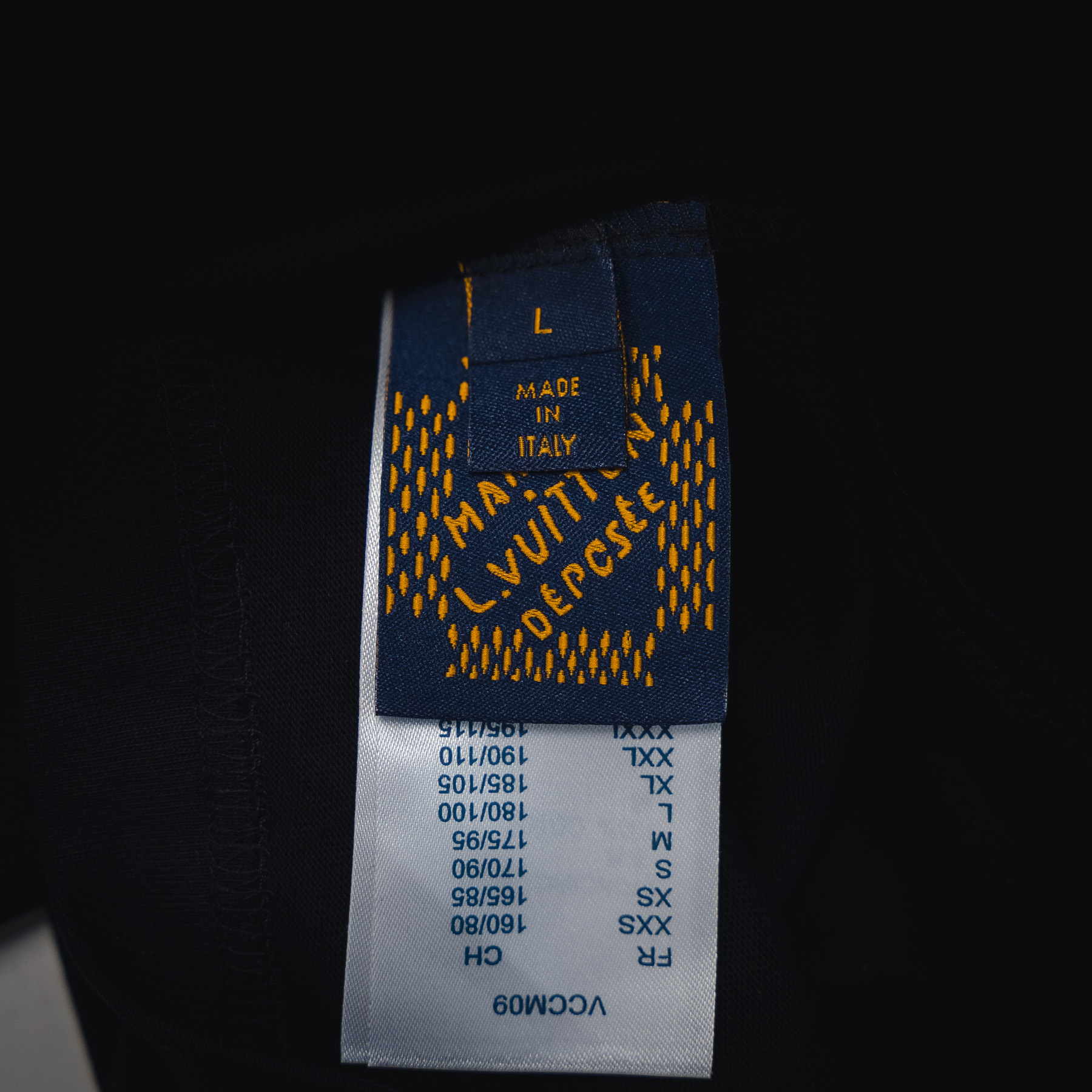 Louis Vuitton/路易威登 25ss 胸口圆圈字母印花短袖