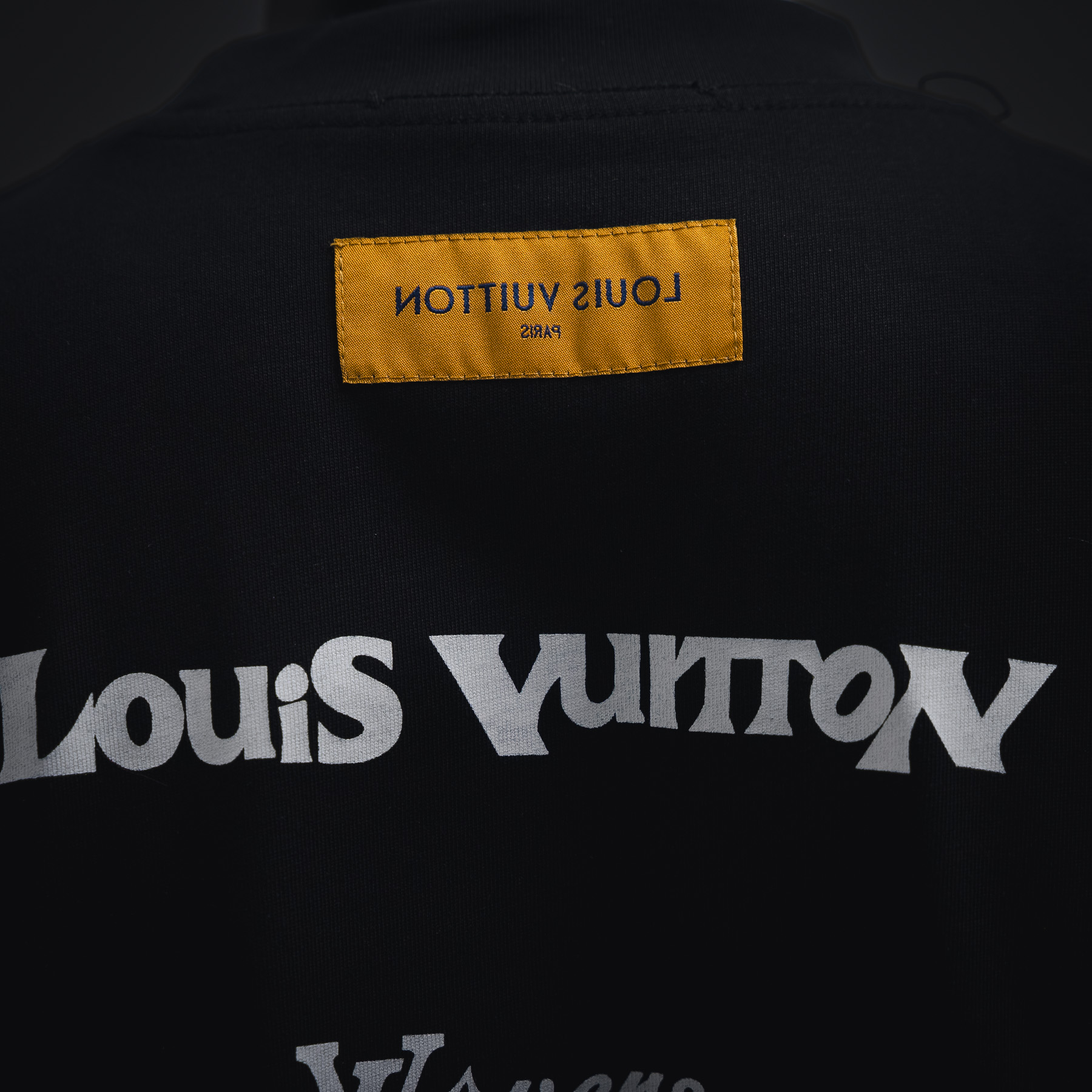 Louis Vuitton/路易威登 25ss 胸口圆圈字母印花短袖