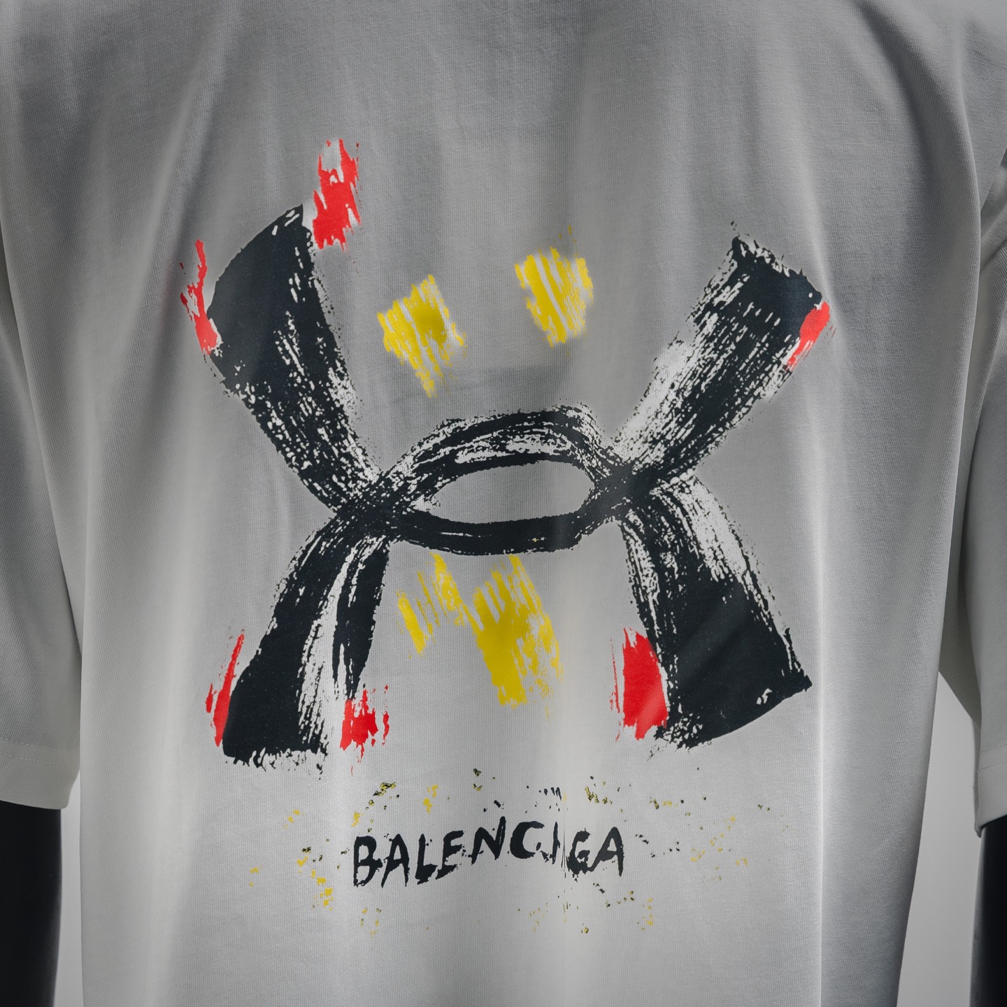 Balenciaga 巴黎世家25ss联名手绘涂鸦短袖T恤
