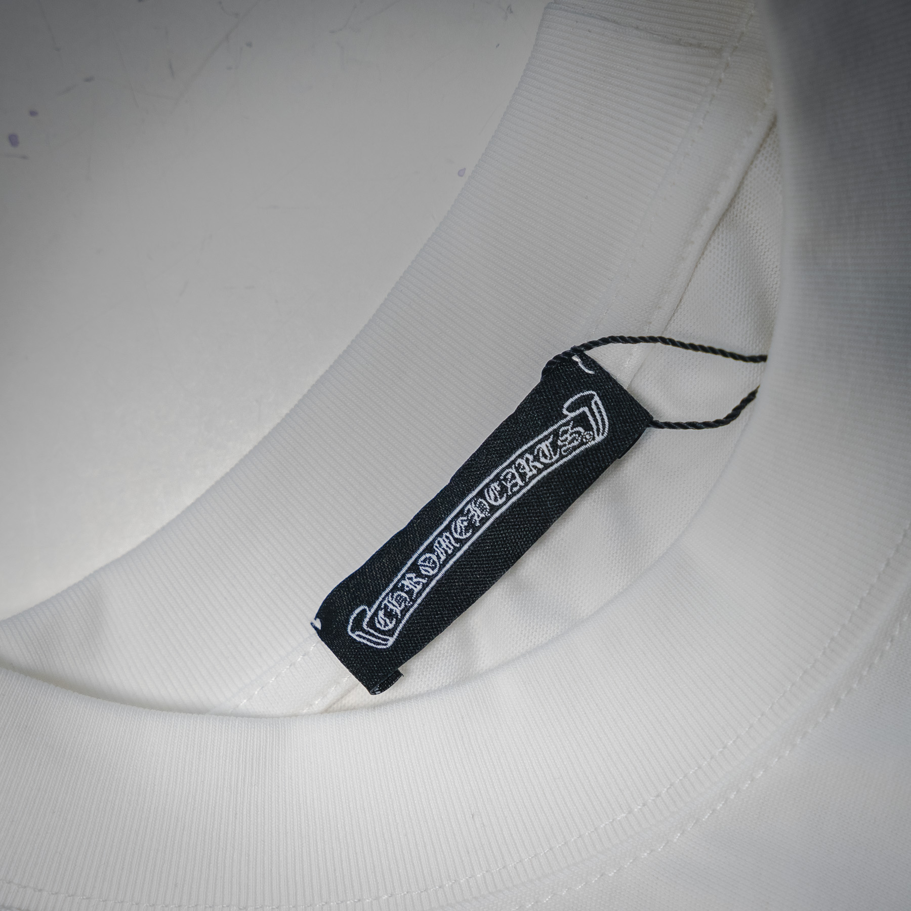 Chrome Hearts/克罗心 25ss皮标十字架短袖T恤