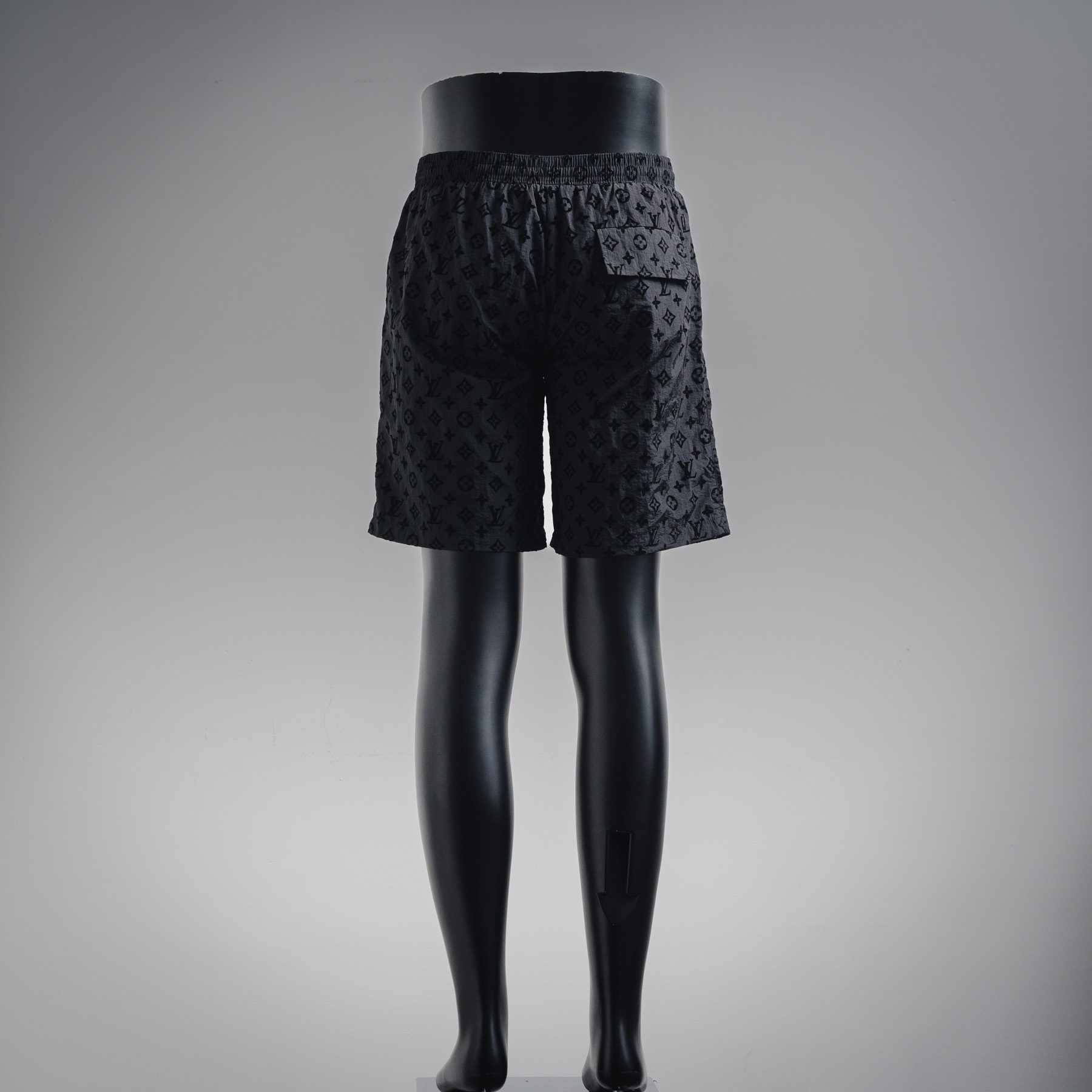 Louis Vuitton/路易威登 25ss 植绒满印提花短裤