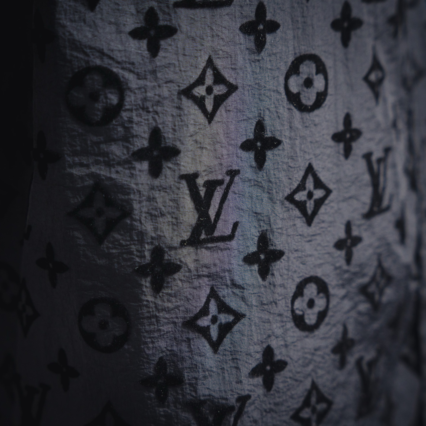 Louis Vuitton/路易威登 25ss 植绒满印提花短裤