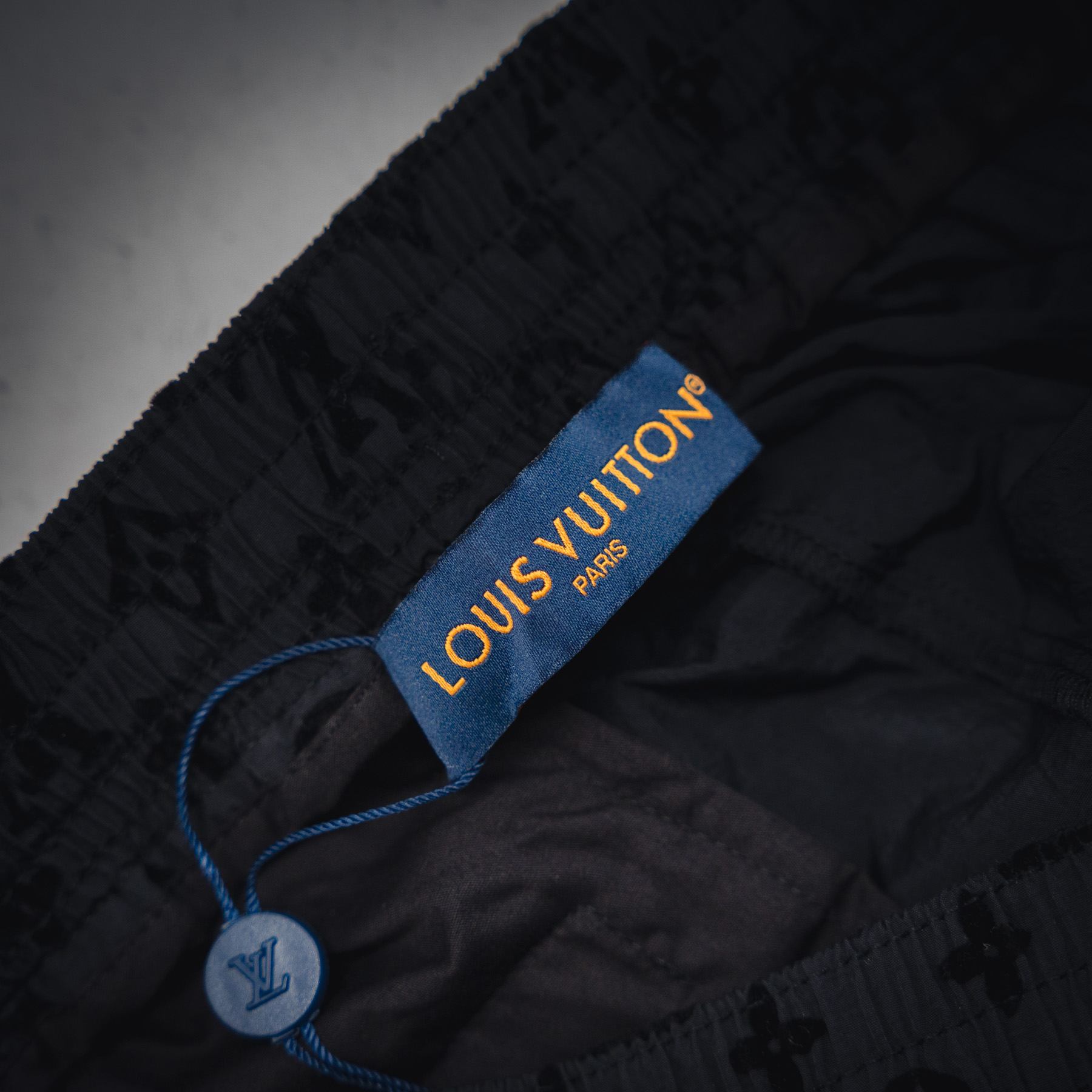 Louis Vuitton/路易威登 25ss 植绒满印提花短裤