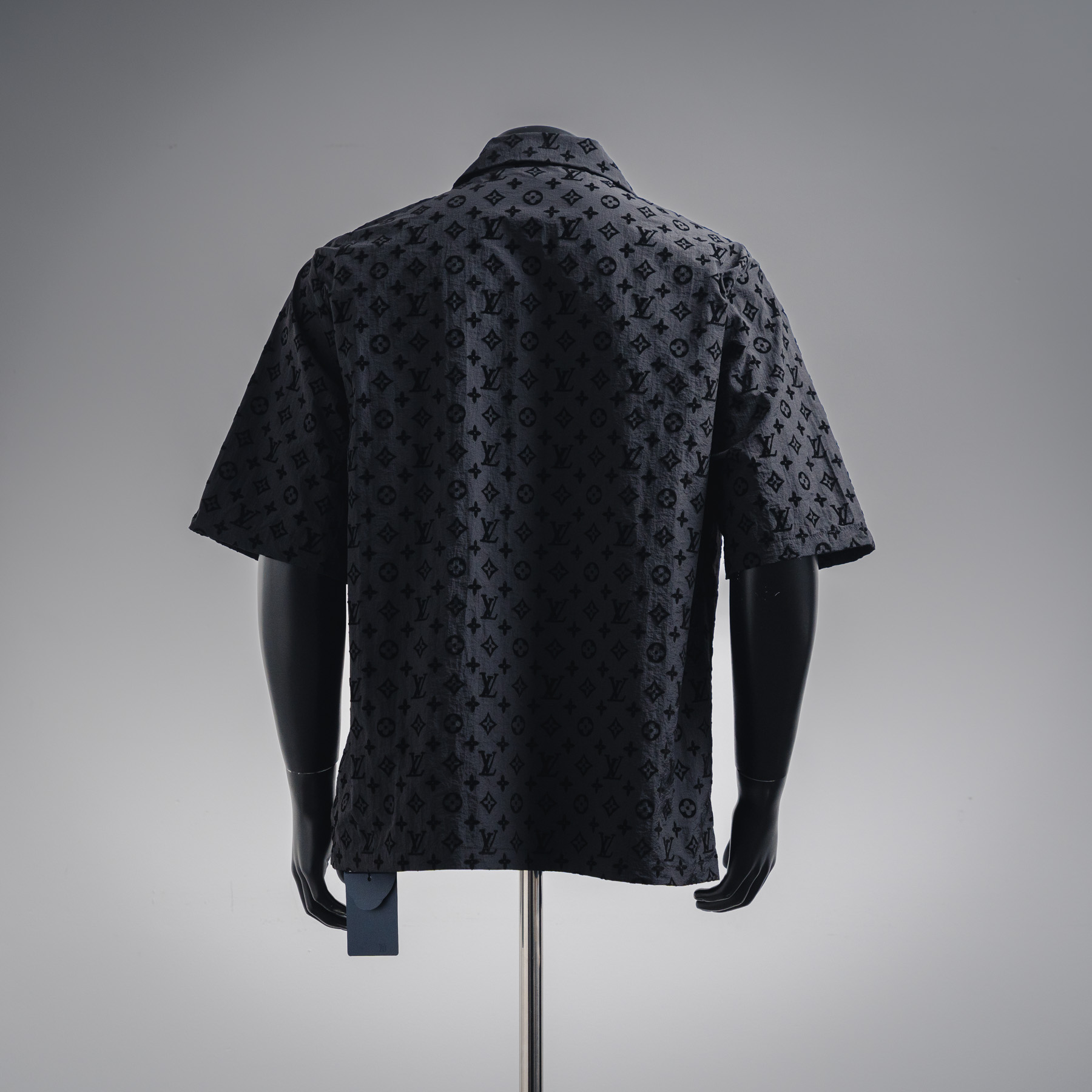 Louis Vuitton/路易威登 25ss 新款植绒满印提花衬衫短袖