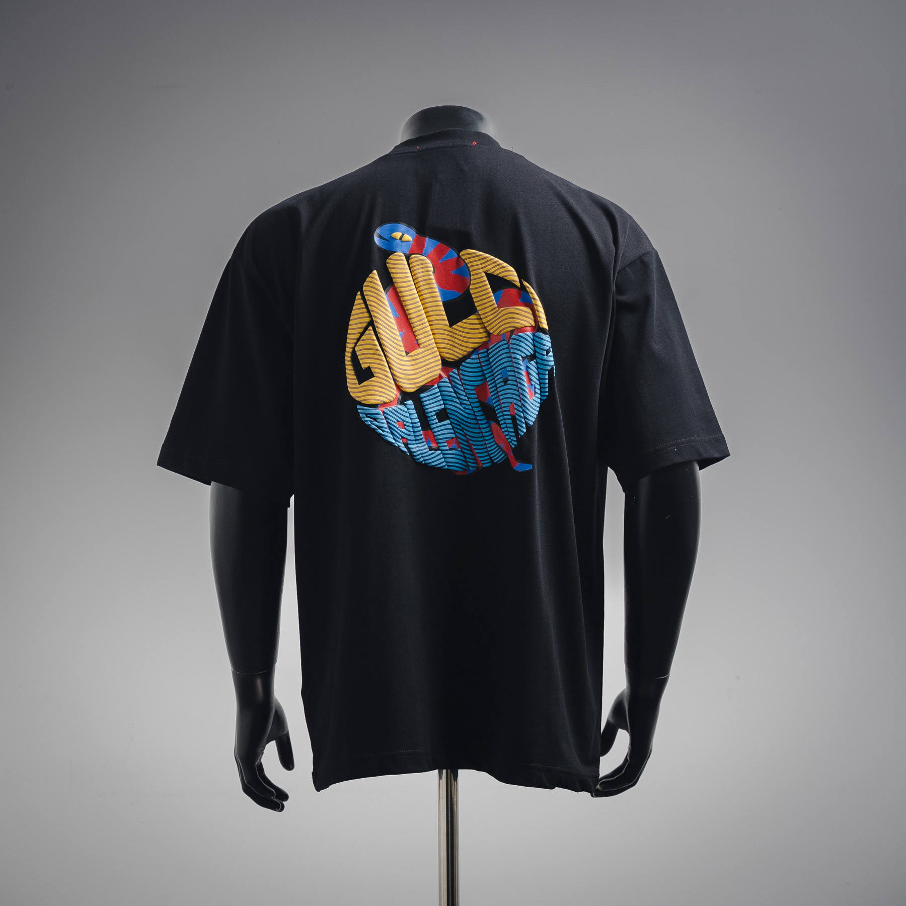 Gucci X Balenciaga古驰联名25ss蛇年限定短袖T恤 黑色 白色