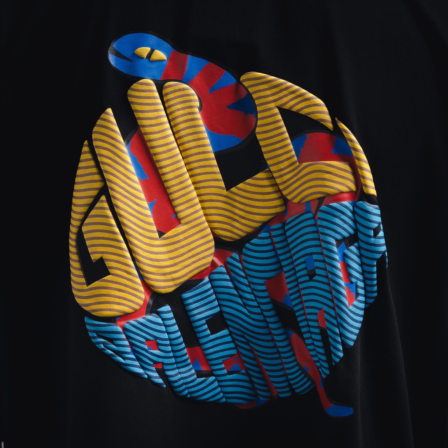 Gucci X Balenciaga古驰联名25ss蛇年限定短袖T恤 黑色 白色