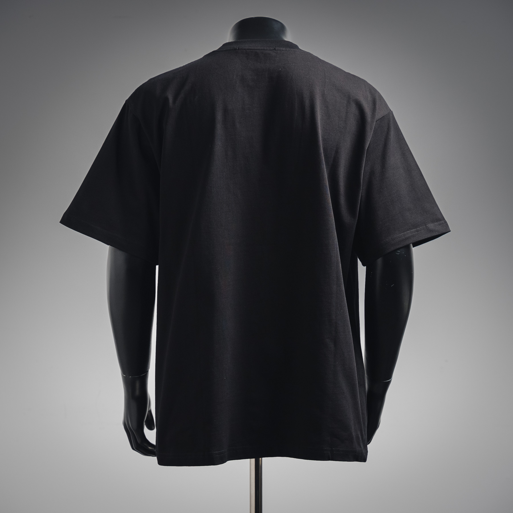 Louis Vuitton /路易威登 25ss领口logo链条标识胶印圆领短袖T恤 黑色 白色