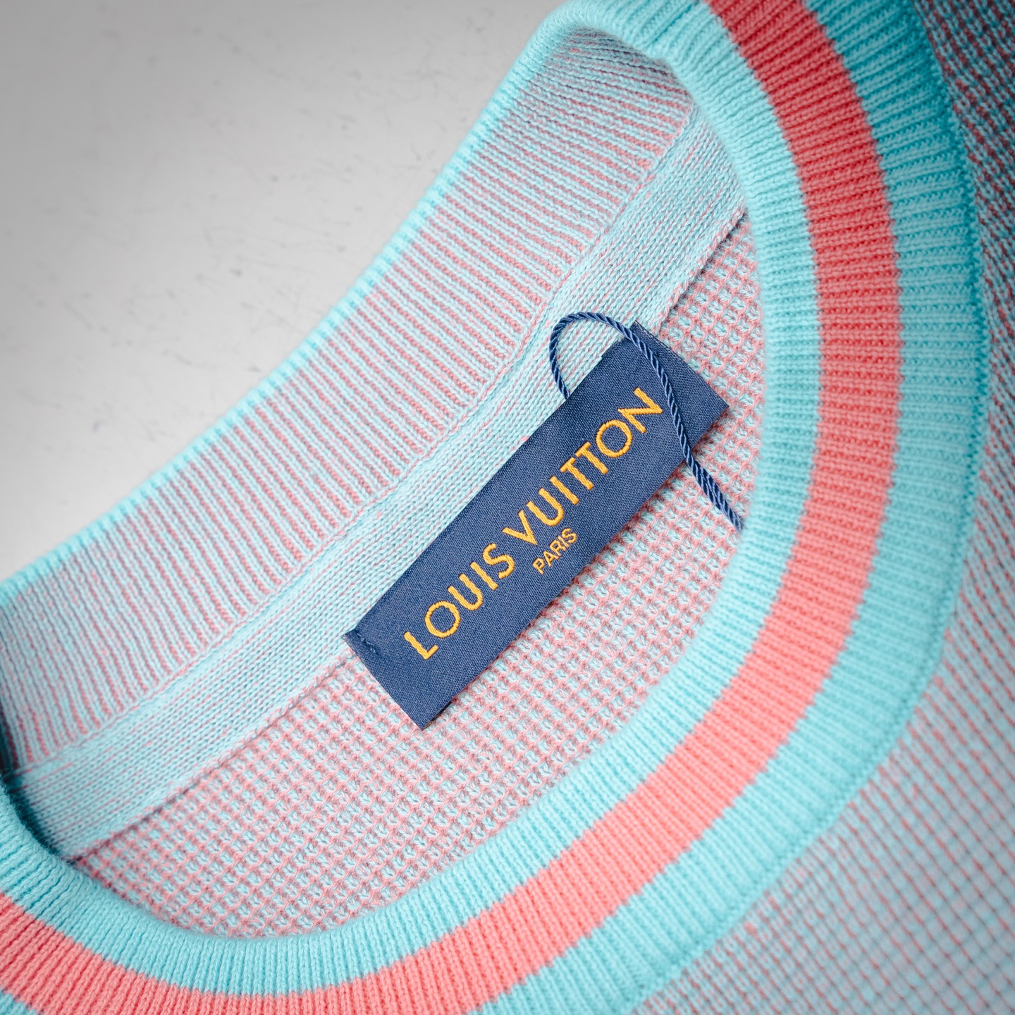 Louis Vuitton/路易威登 25ss海豚提花毛织短袖