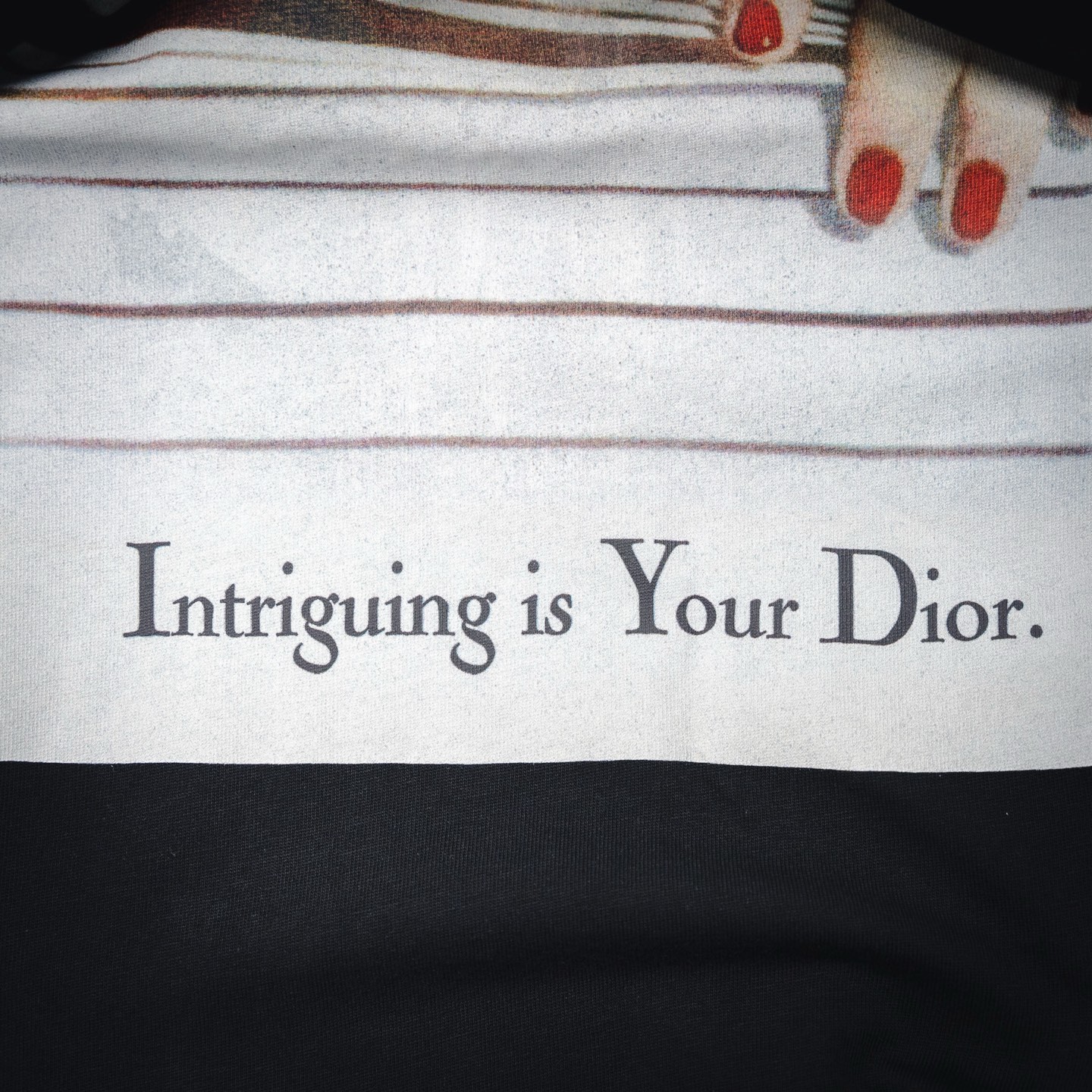 Dior /迪奥 Héritage 2025SS 人像杂志短袖T恤