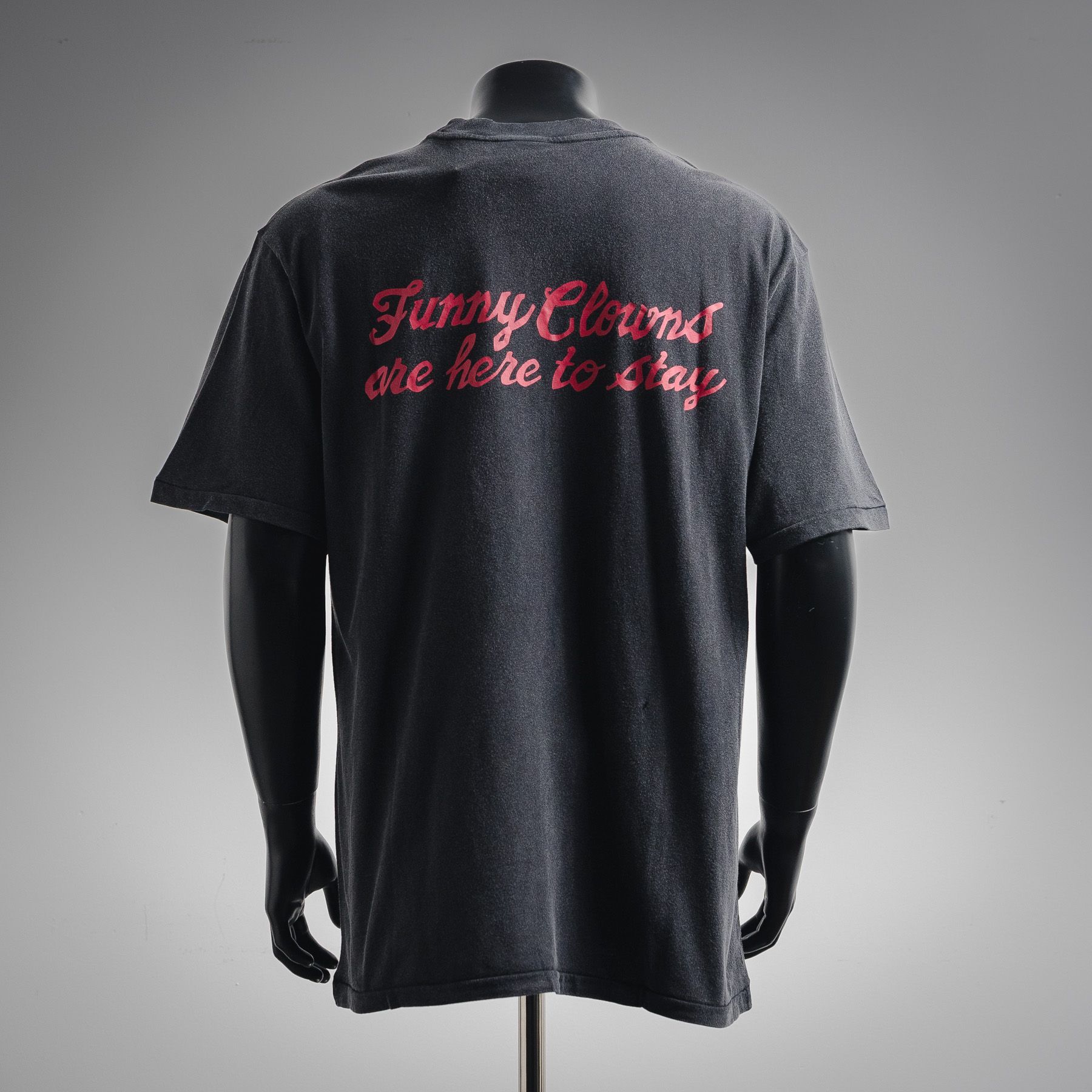 SAINT MXXXXXX抽象幽灵复古vintage水洗做旧短袖T恤