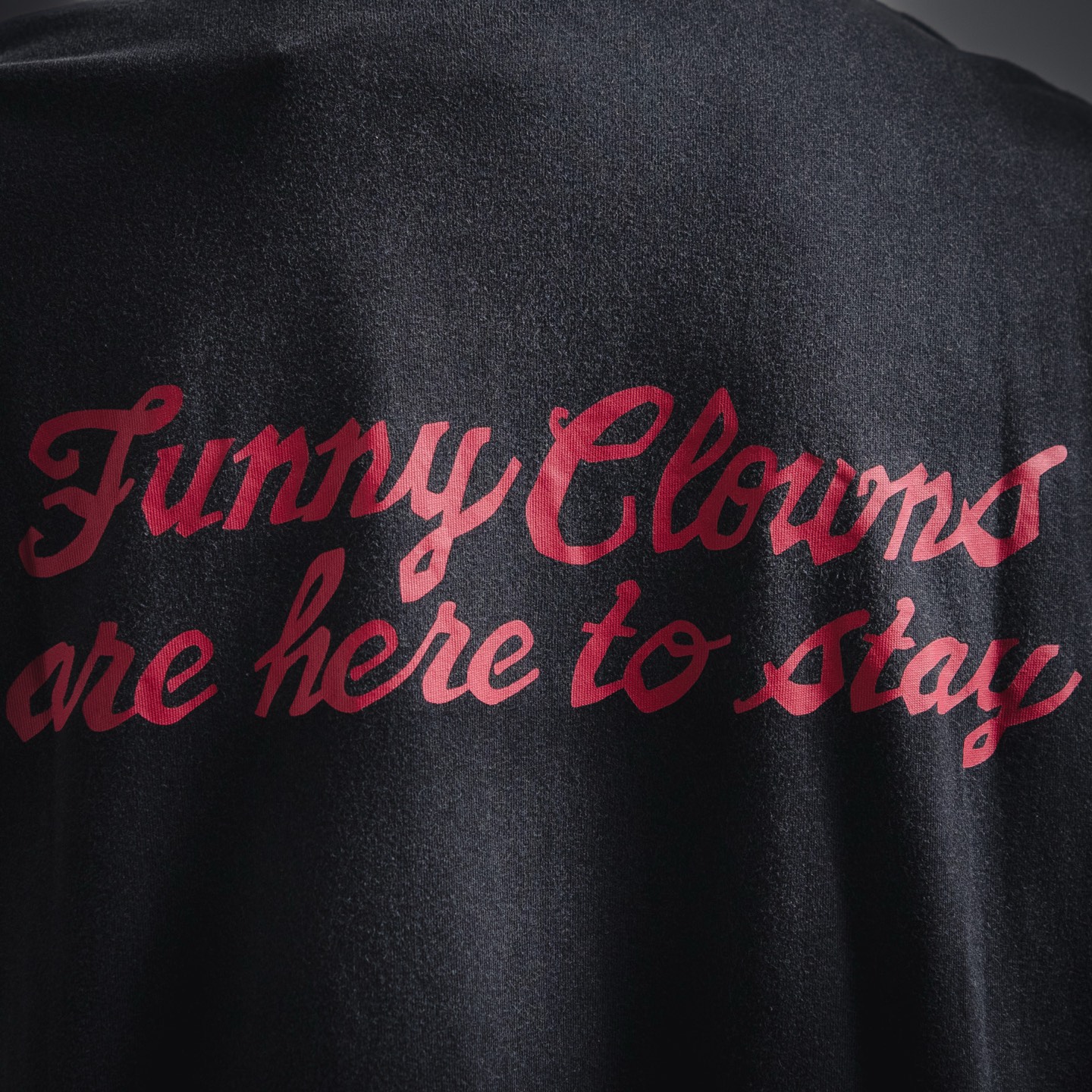 SAINT MXXXXXX抽象幽灵复古vintage水洗做旧短袖T恤