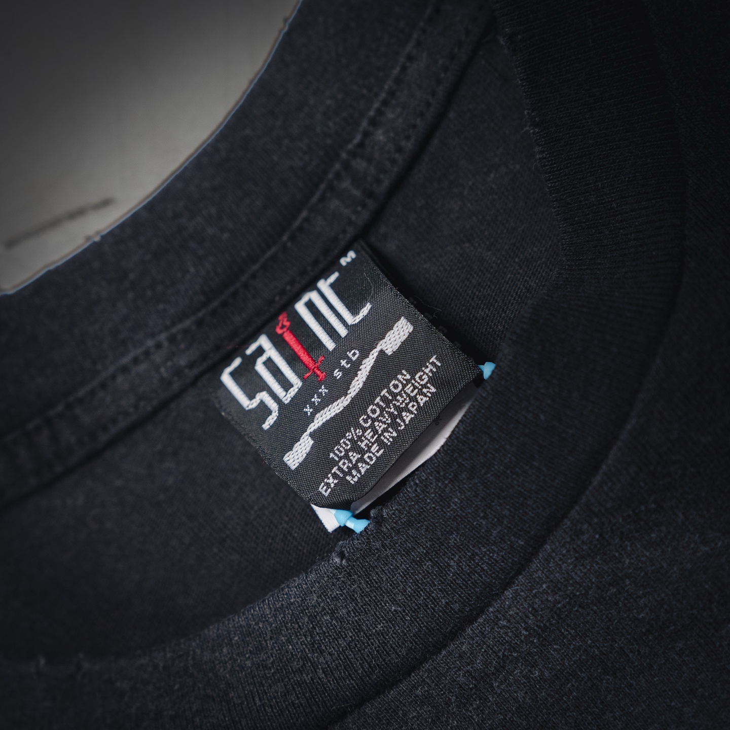 SAINT MXXXXXX抽象幽灵复古vintage水洗做旧短袖T恤