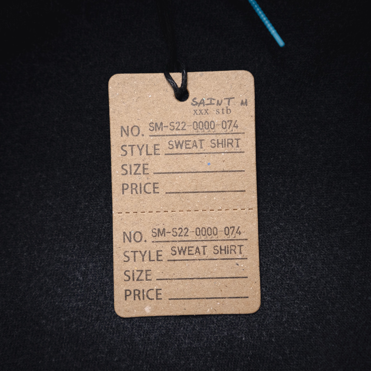 SAINT MXXXXXX抽象幽灵复古vintage水洗做旧短袖T恤