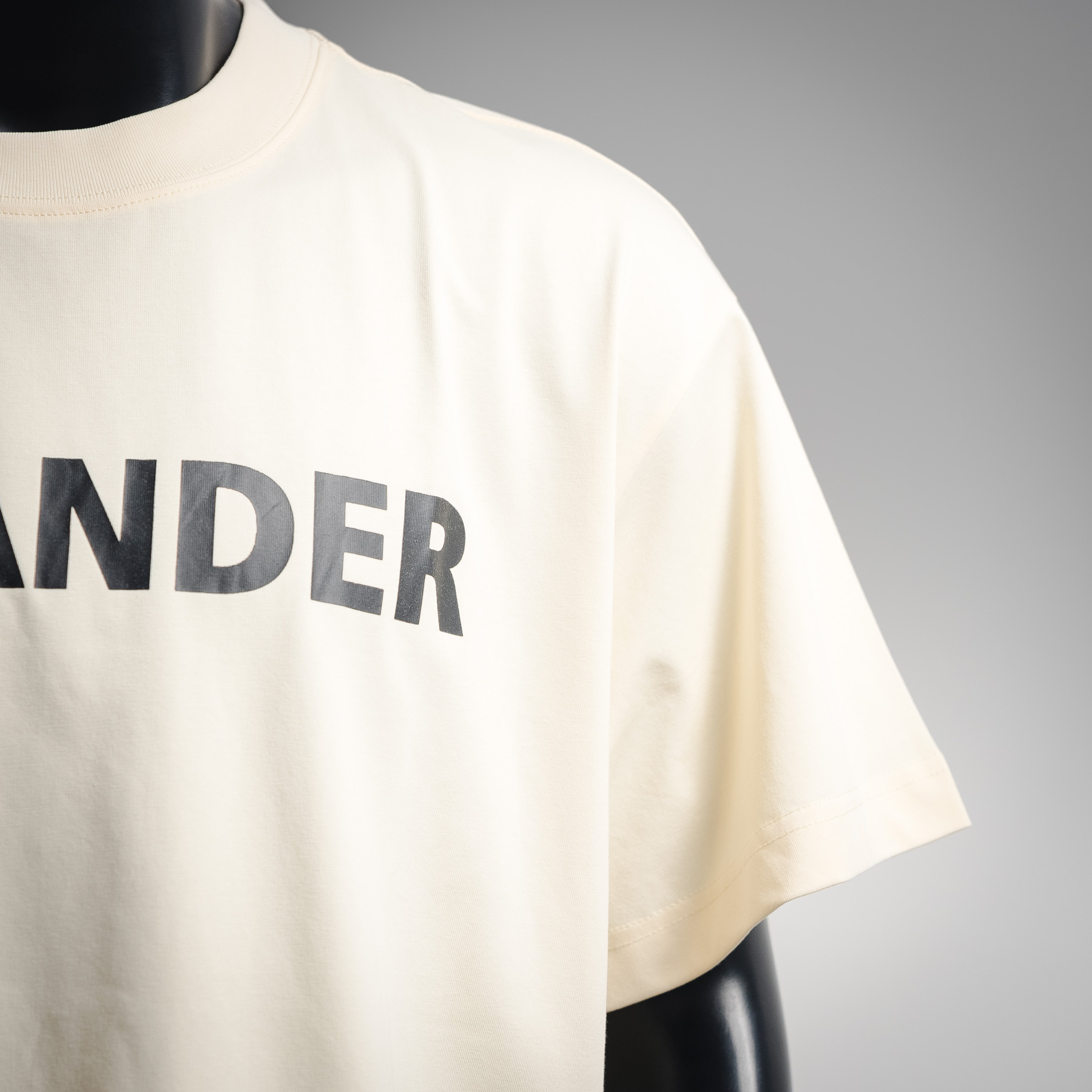 JIL SANDER极简字母标语印花logo短袖T恤