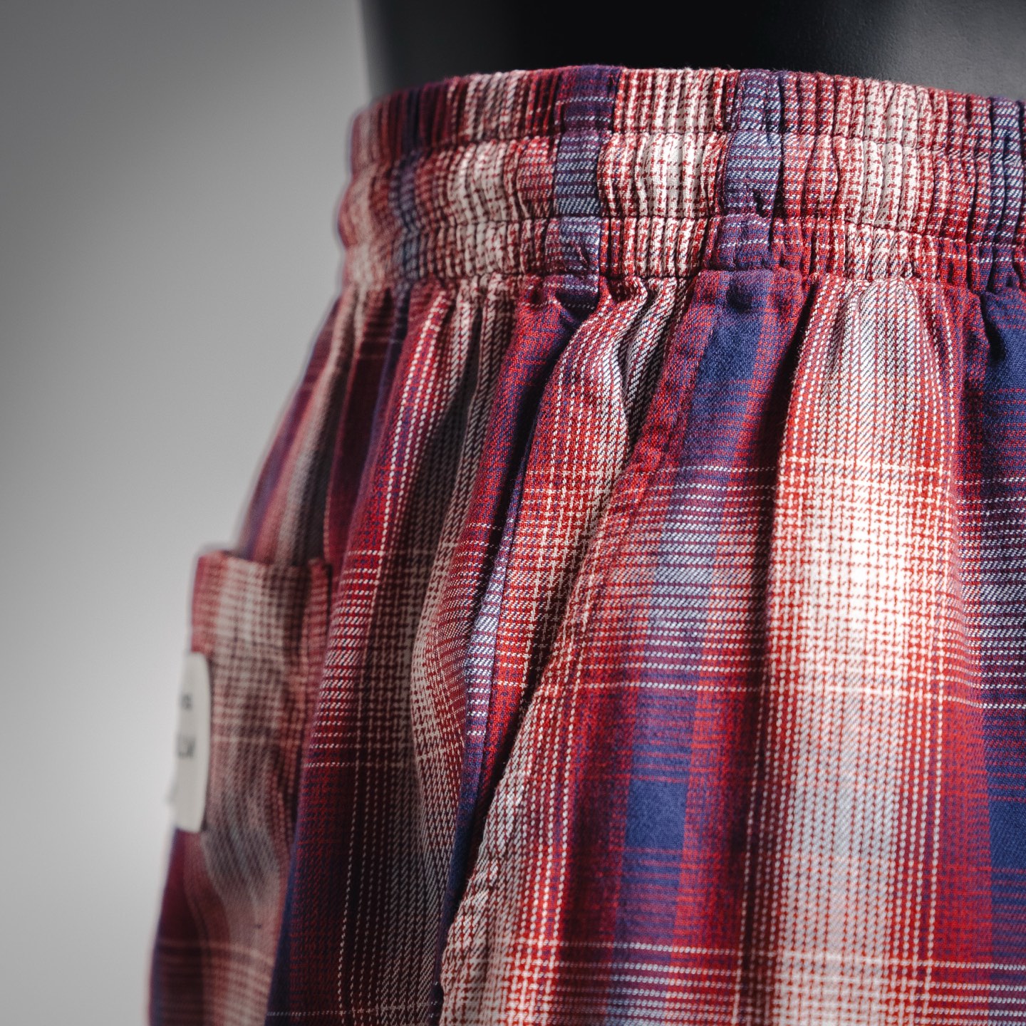 Acne Studios 25ss 红白格短裤