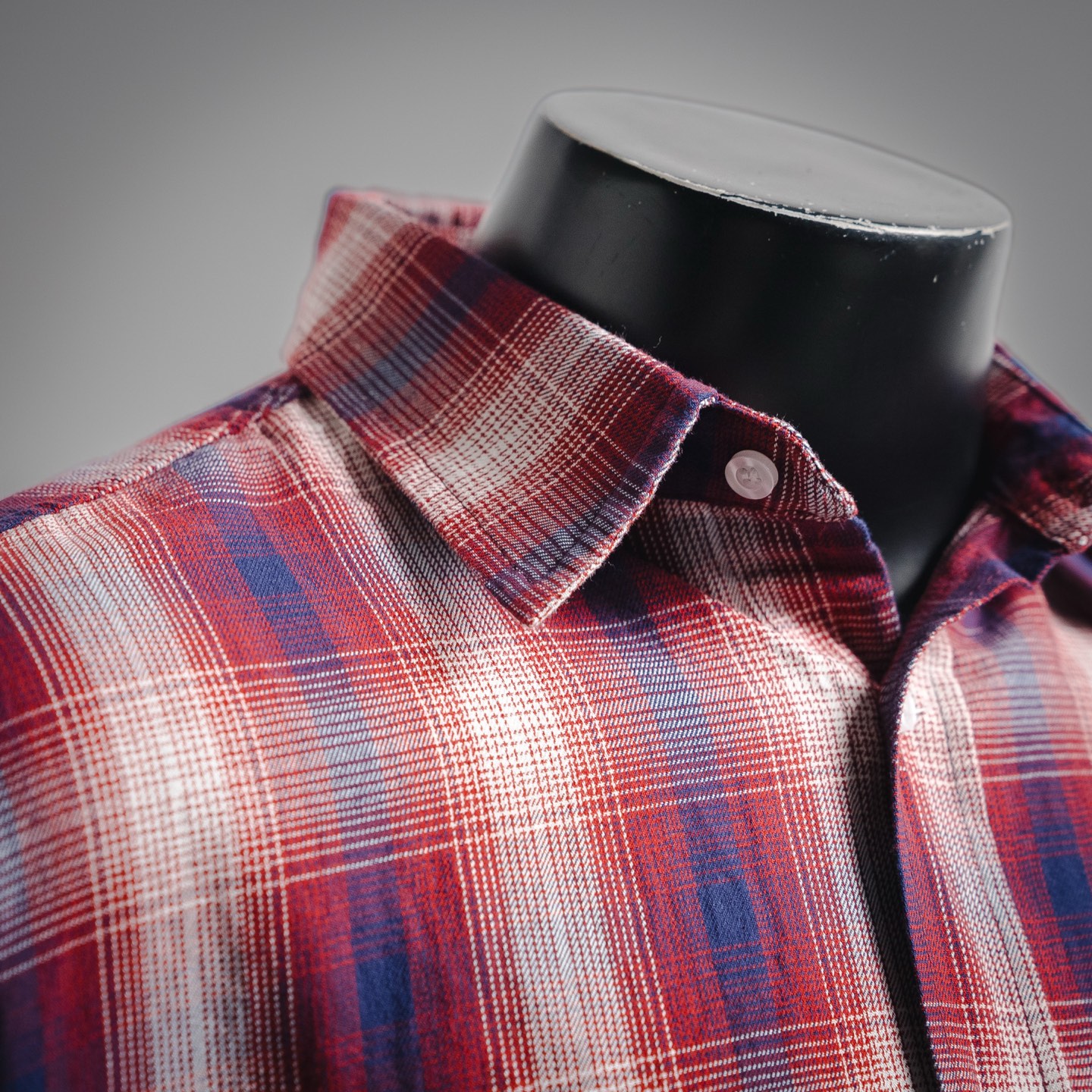 Acne Studios 25ss 红白格纹短袖衬衫