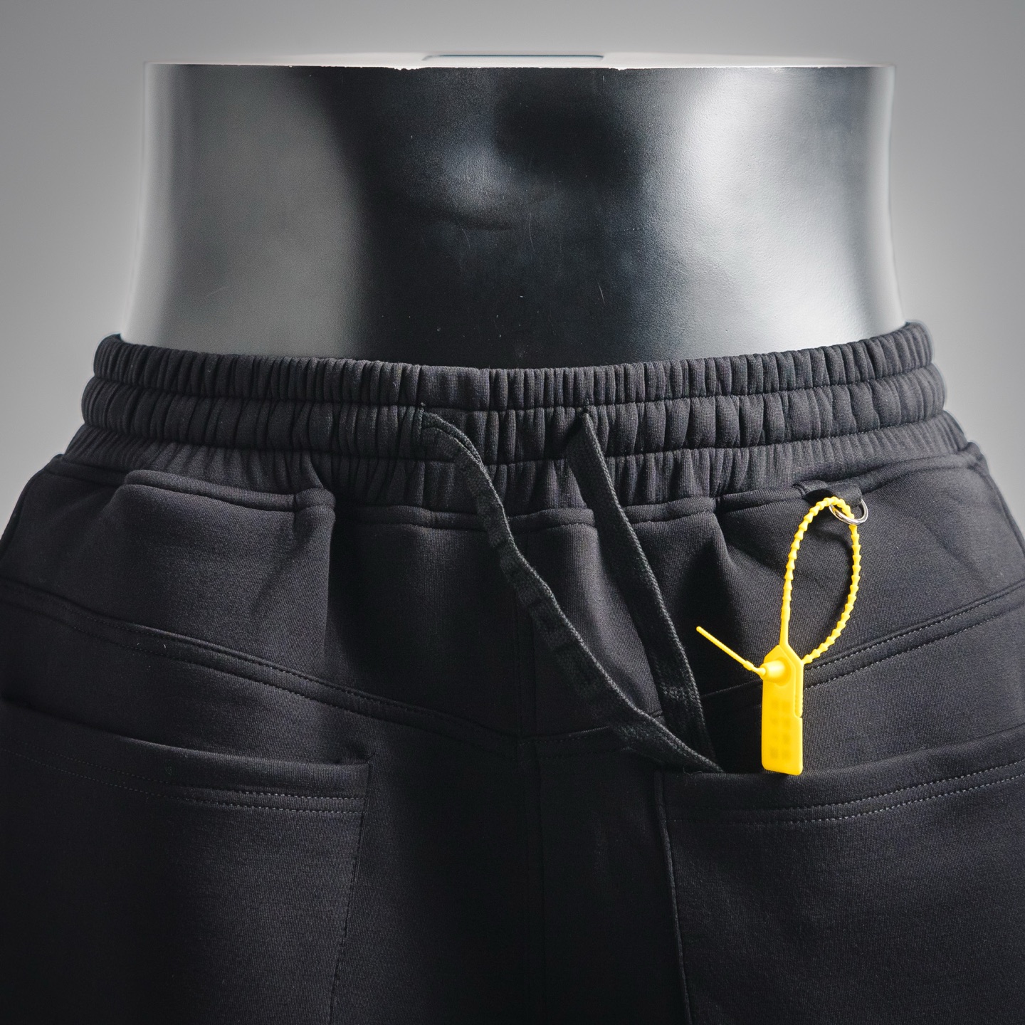 ANDEND韩小众太空棉立体过膝七分廓形卫裤