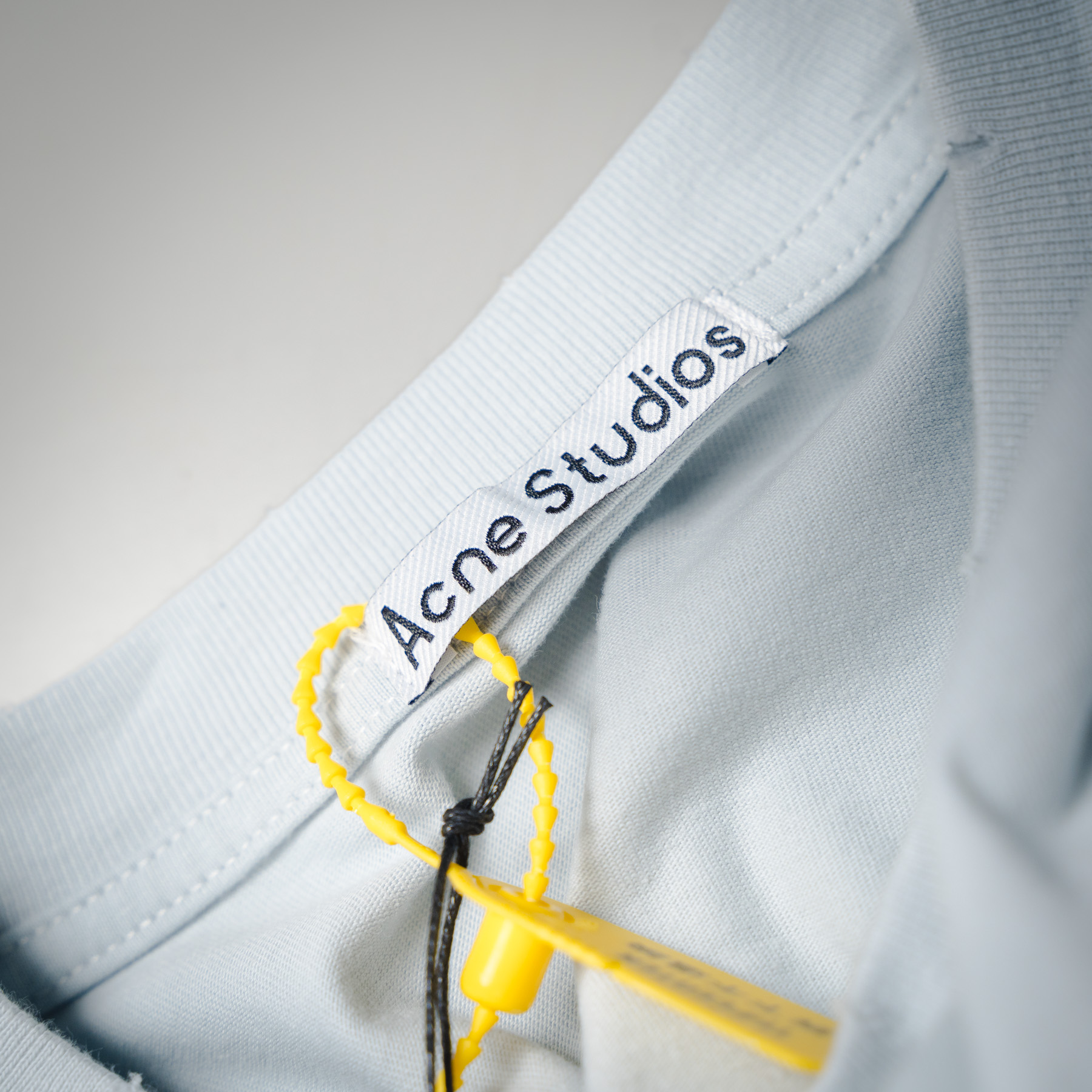 Acne Studios 25ss AC 做旧磨烂假两件字母印花长袖T恤