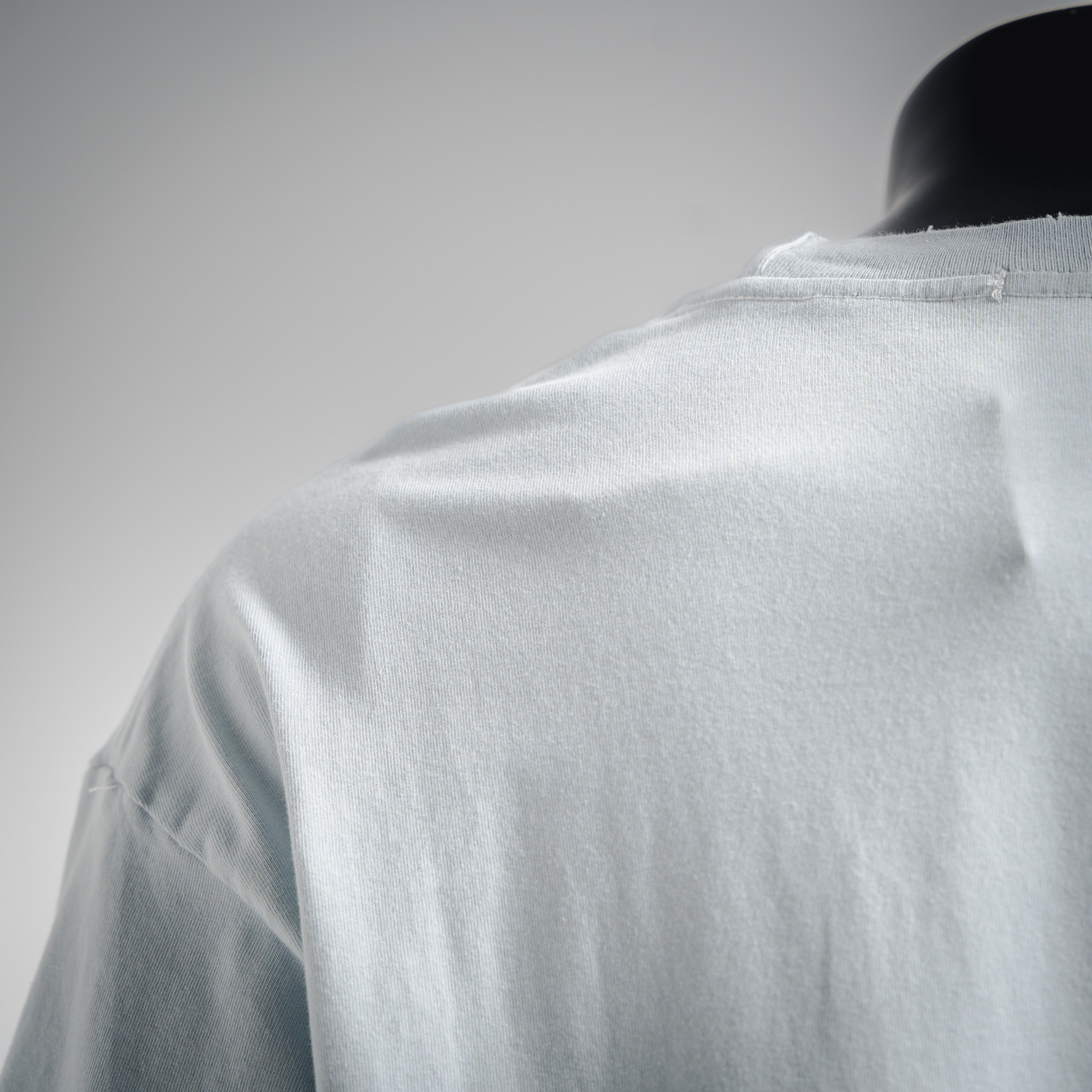 Acne Studios 25ss AC 做旧磨烂假两件字母印花长袖T恤