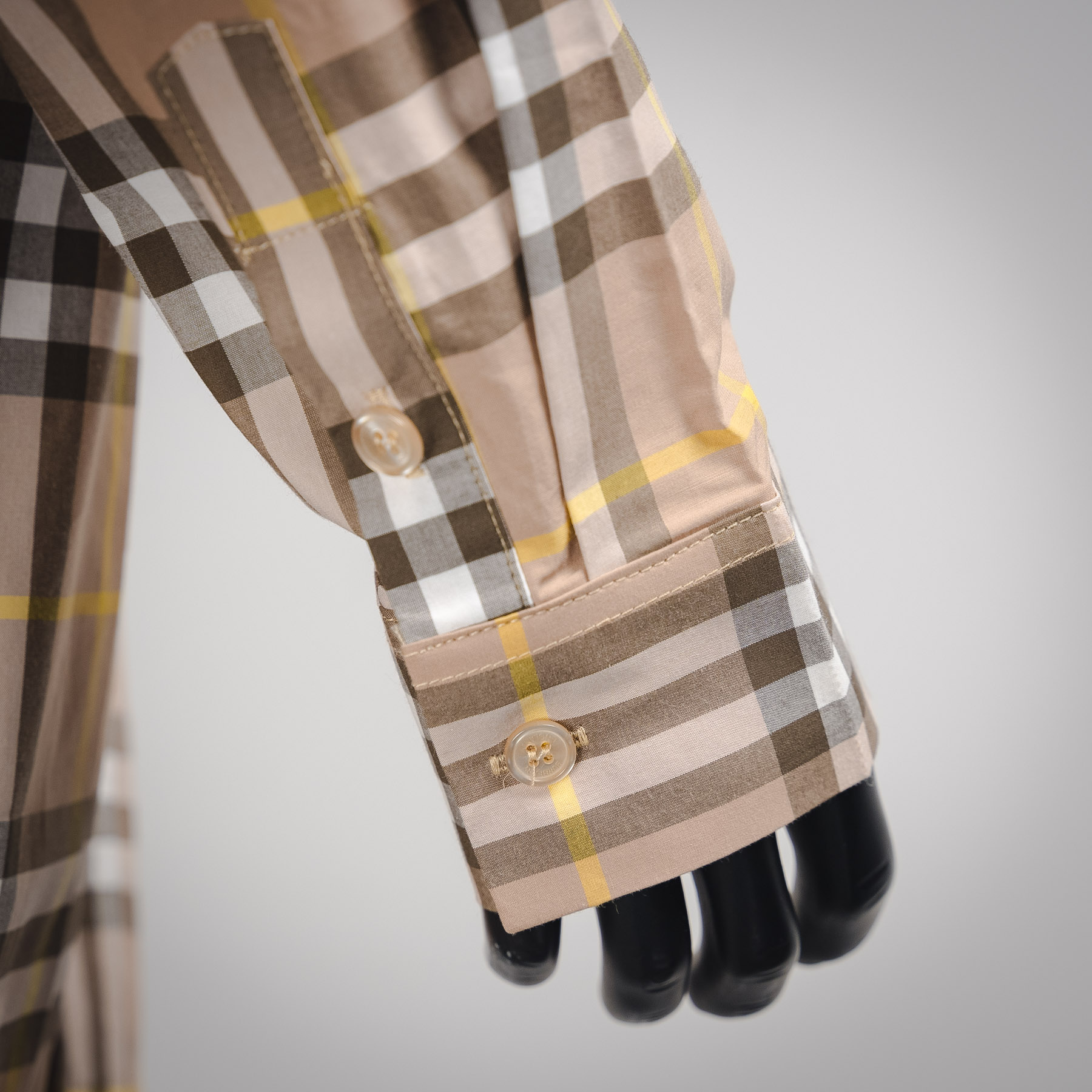 Burberry/巴宝莉 BBr 25ss新款条纹长袖衬衫