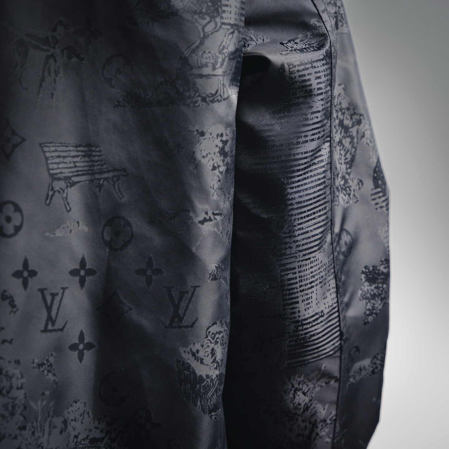 Louis Vuitton LV路易威登25ss遛狗暗纹提花外套 Louis Vuitton LV路易威登25ss遛狗暗纹提花外套