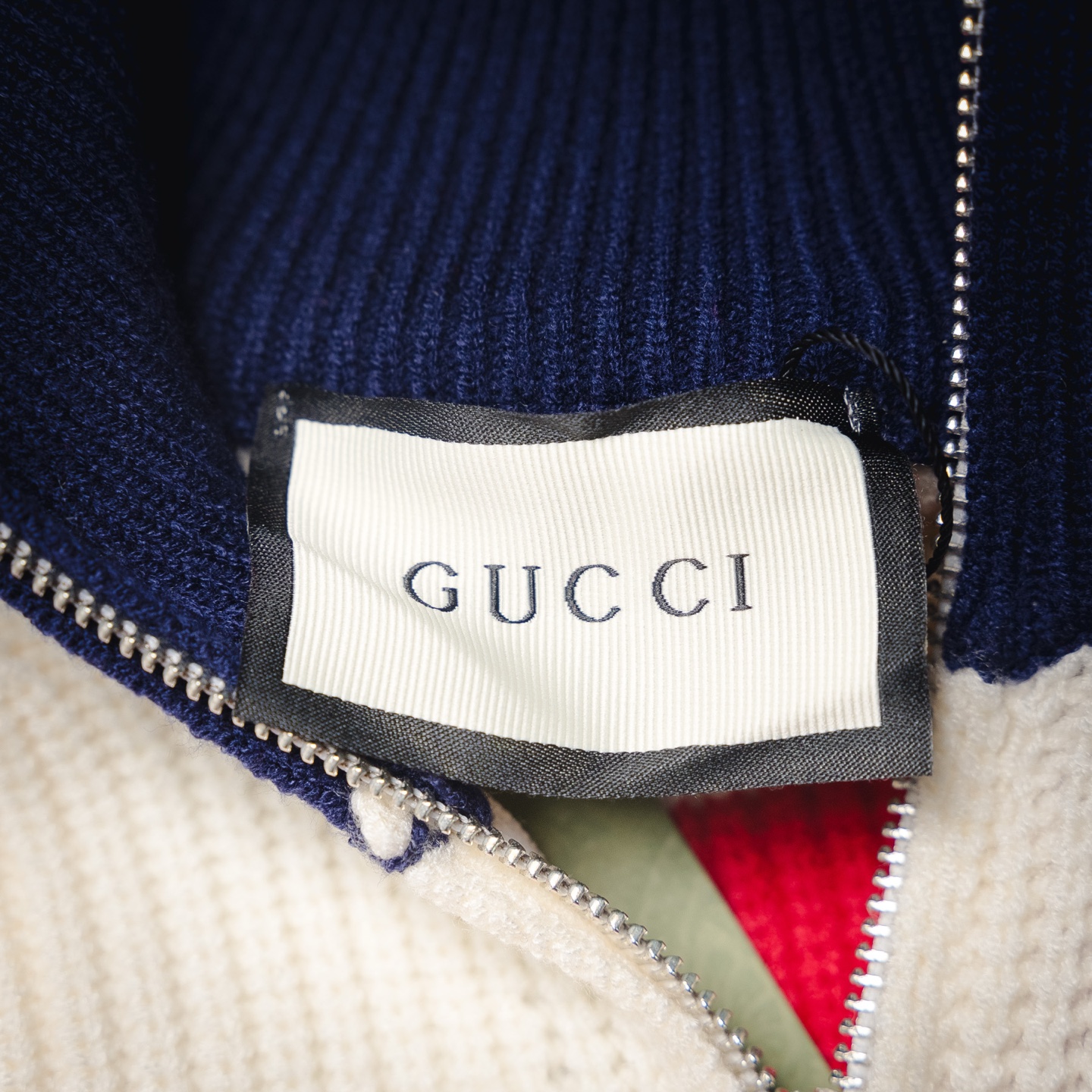 Gucci/古驰 25Fw 双G拼色拉链针织毛衣外套-High Quatity Cheap Brand wholesale wholesaler seller Clothes Bags handbags Sneakers Top Fashion Clothing Shoes from China Factory Chinese suppliers best Quality Beautiful Price Gucci/古驰 25Fw 双G拼色拉链针织毛衣外套