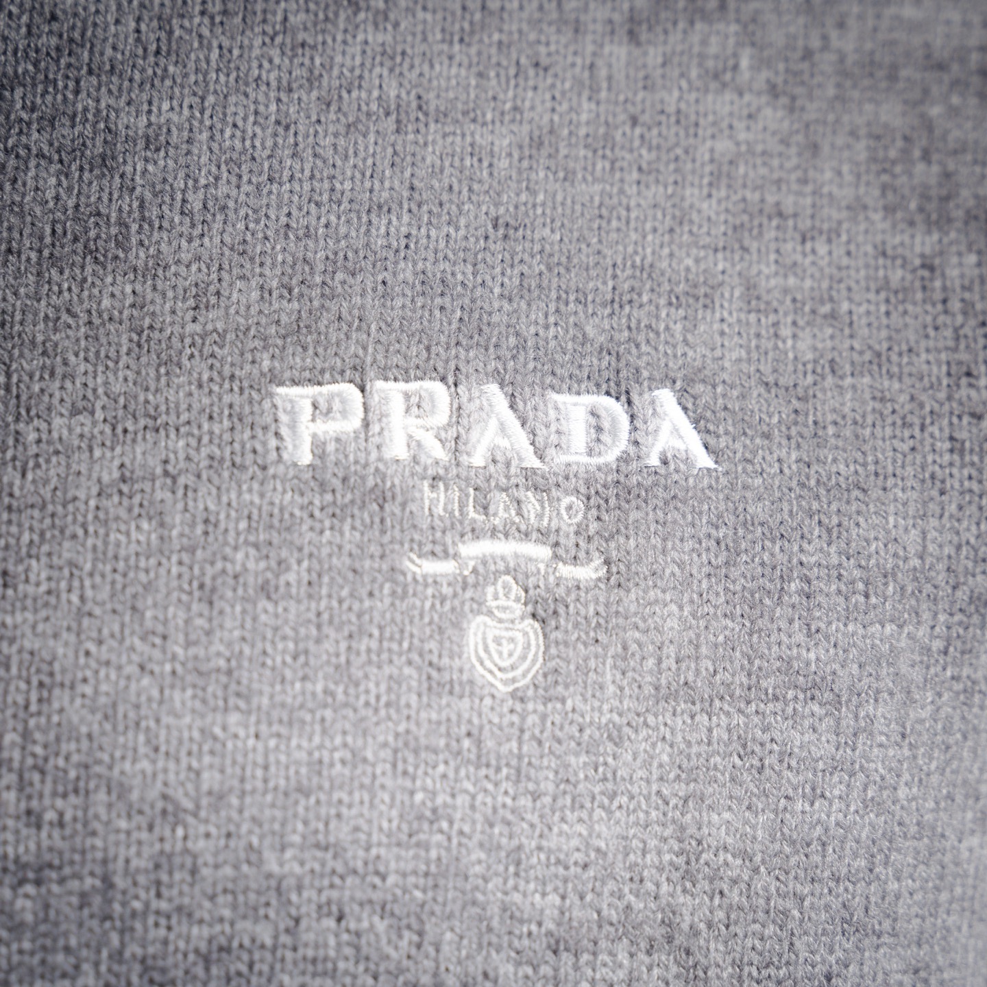 PRADA/普拉达25ss针织长袖夹克毛衣外套