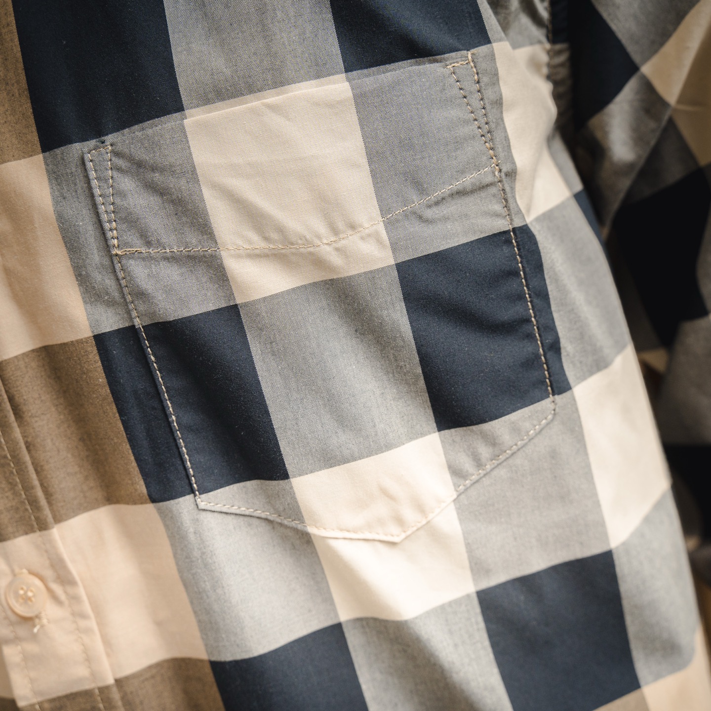 Burberry/巴宝莉 BBR25ss经典大格纹衬衫