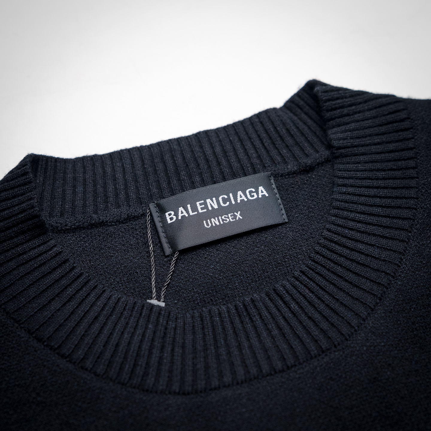 Balenciaga 巴黎世家BLCG25ss新款提花可乐字母针织衫毛衣 黑色 蓝色