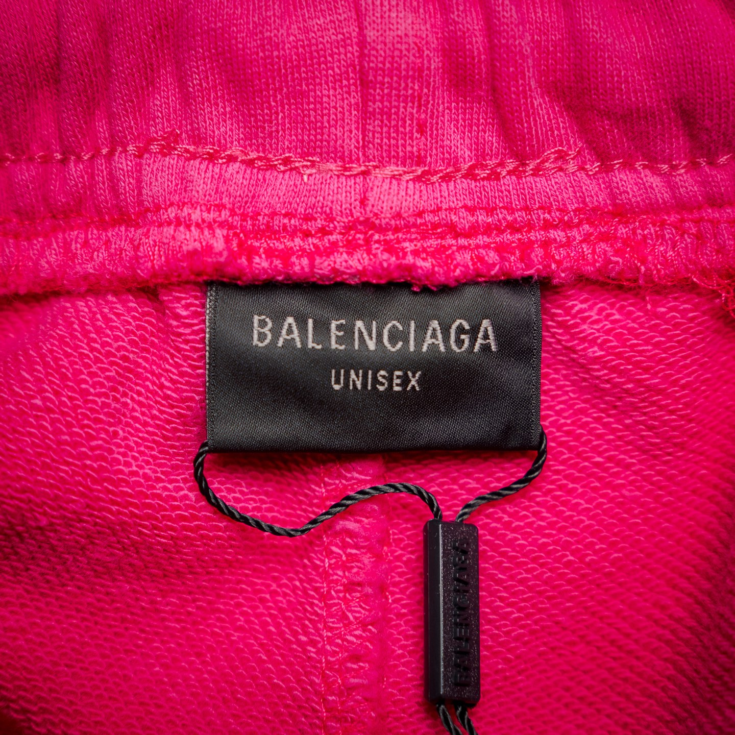 Balenciaga/巴黎世家 BLCG23ss重工洗水扎染炒雪花可乐刺绣阔腿长裤