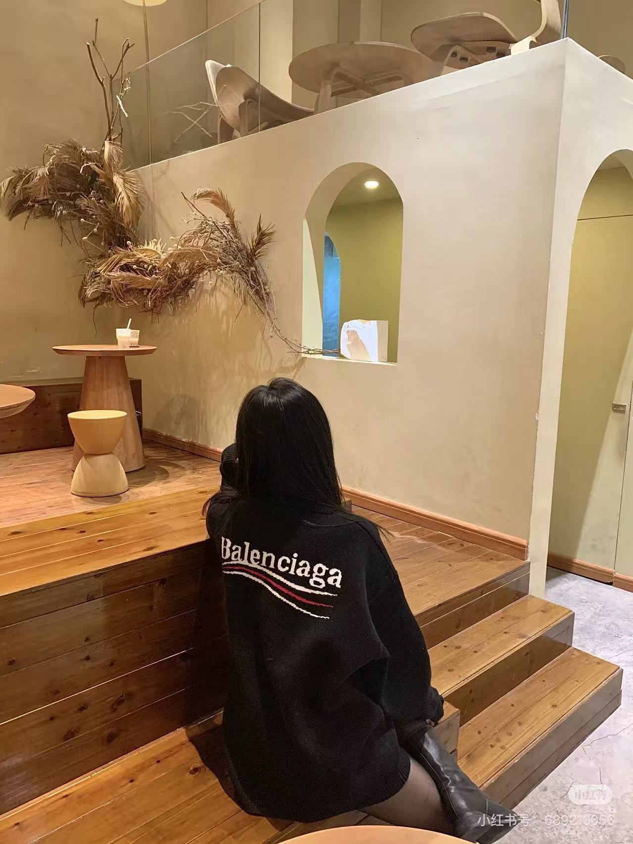 Balenciaga 巴黎世家BLCG25ss新款提花可乐字母针织衫毛衣 上身集合