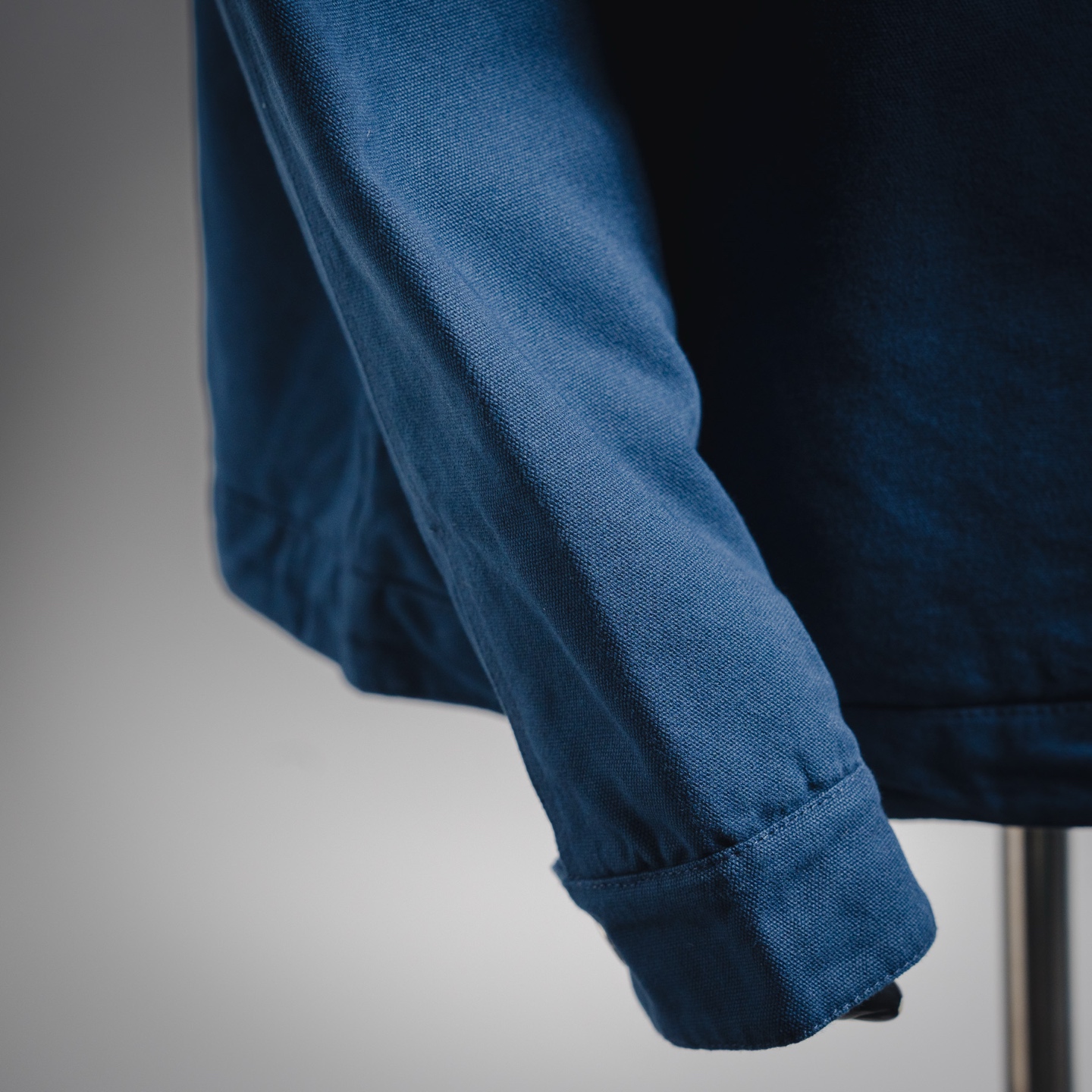 斯图西Stussy×Denim Tears联名牛仔加棉夹克外套 海军蓝