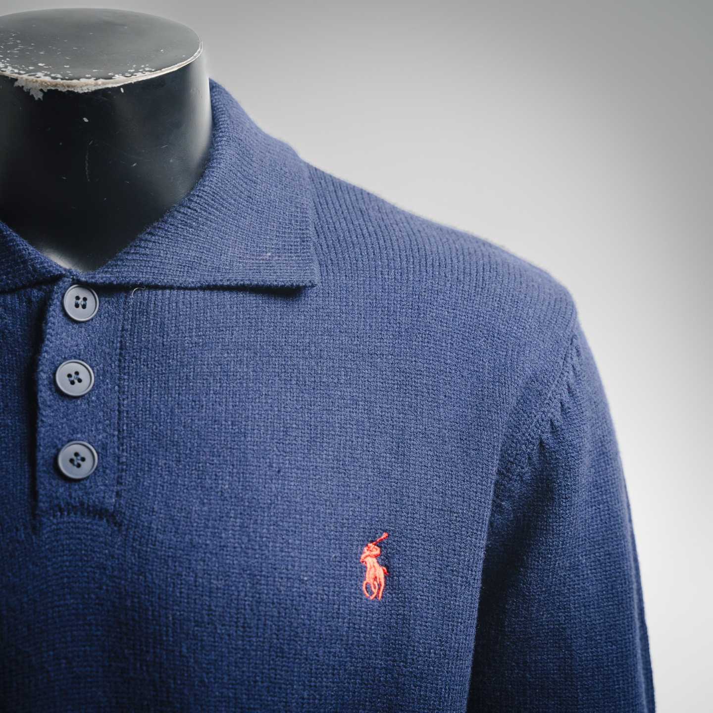 Ralph Lauren拉夫劳伦25ss 半纽扣polo衫针织毛衣
